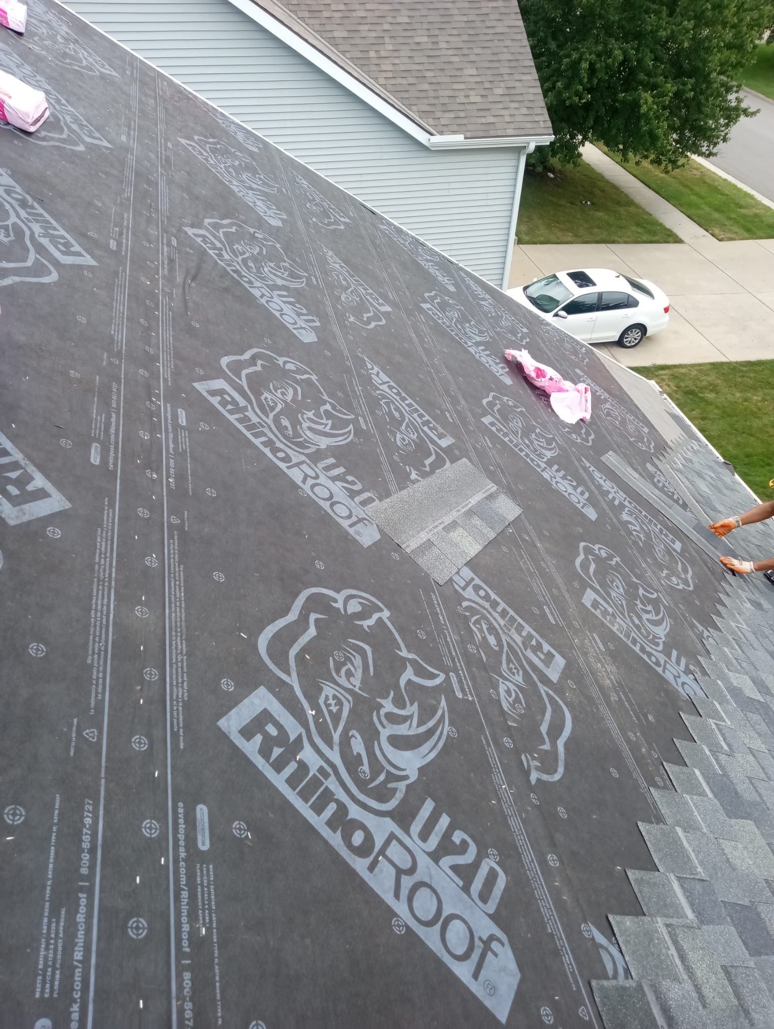Residential Roofing Installation using OC Duration  by EEC  Windows, Siding & Roofing 