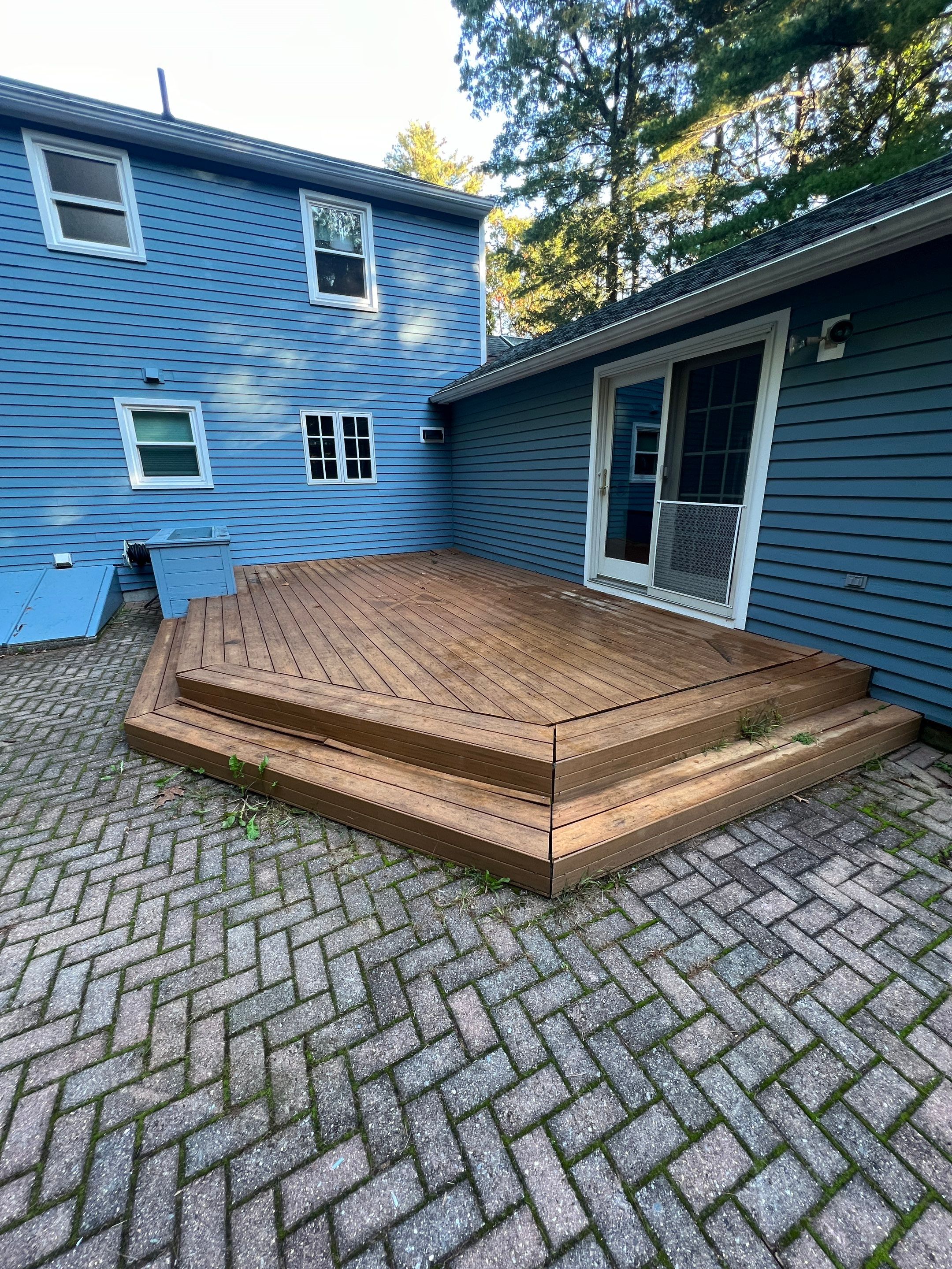 Deck Repair using Trex Select Decking by Chagnon Building & Remodeling LLC