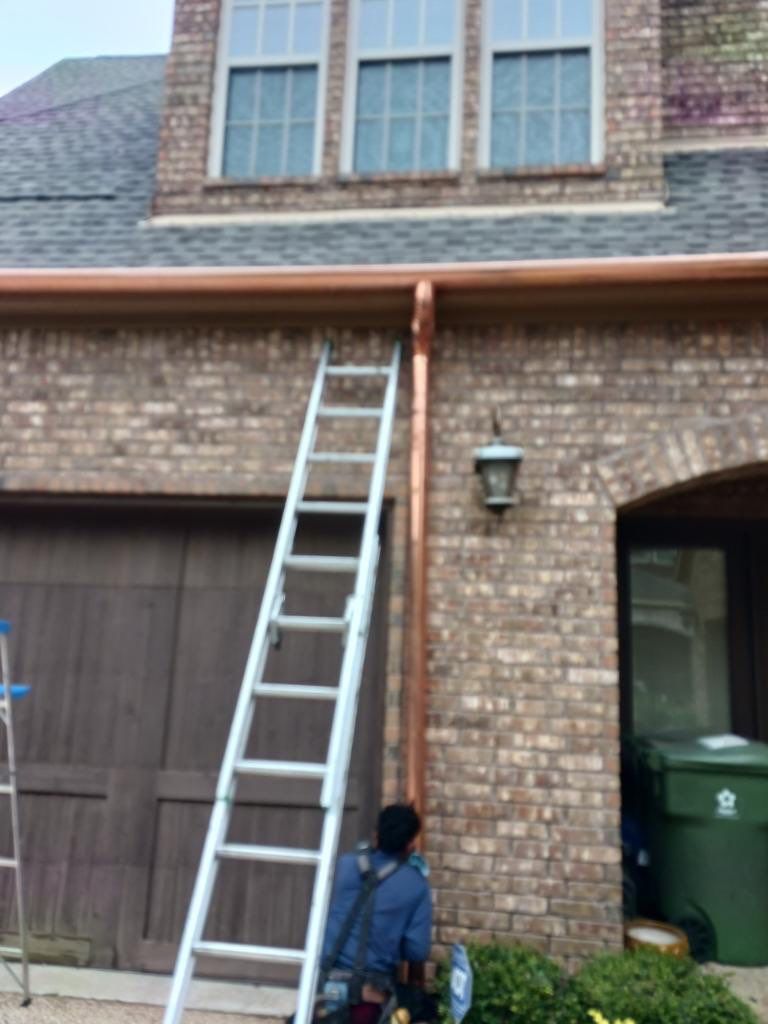 Beautiful Estate Remodel - Roof, Copper Gutters, Exterior Stain, Siding Replacement by First United Roofing & Construction