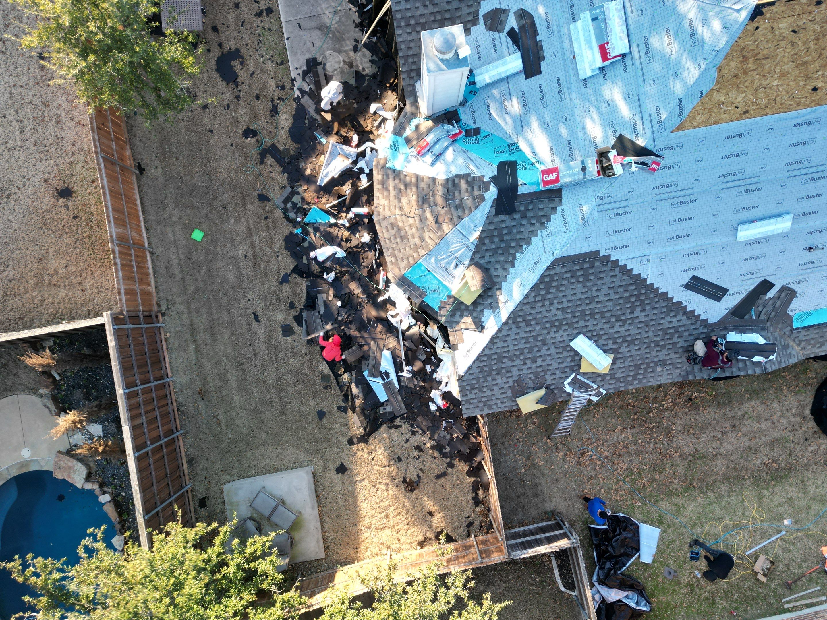Roof Replacement for an awesome client! by First United Roofing & Construction