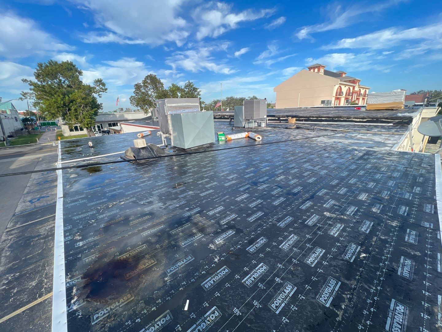 Commercial Roofing Installation using BUR by Four Peaks Roofing