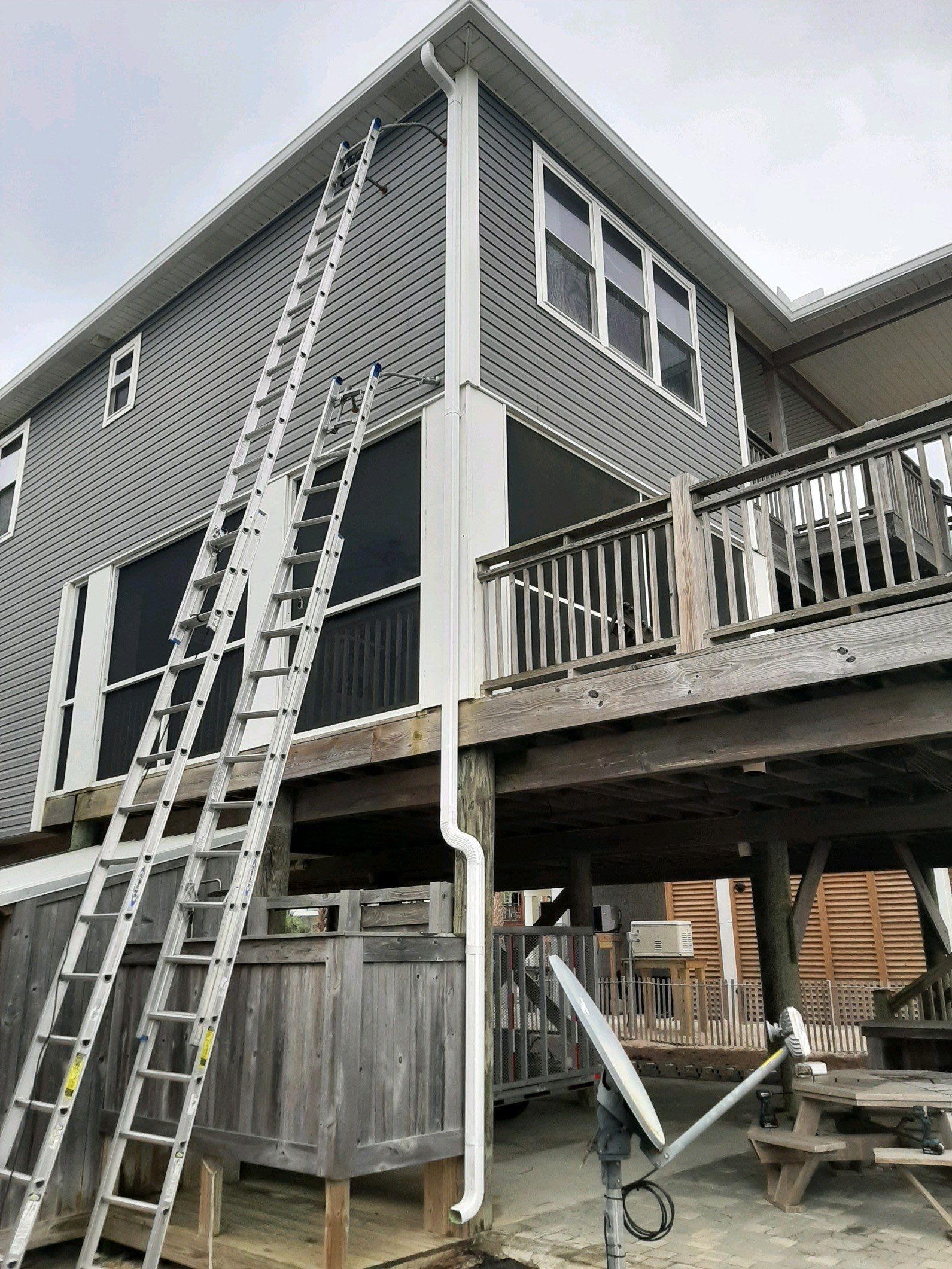 Gutter Installation using K-Style Gutters by Gutter Professors