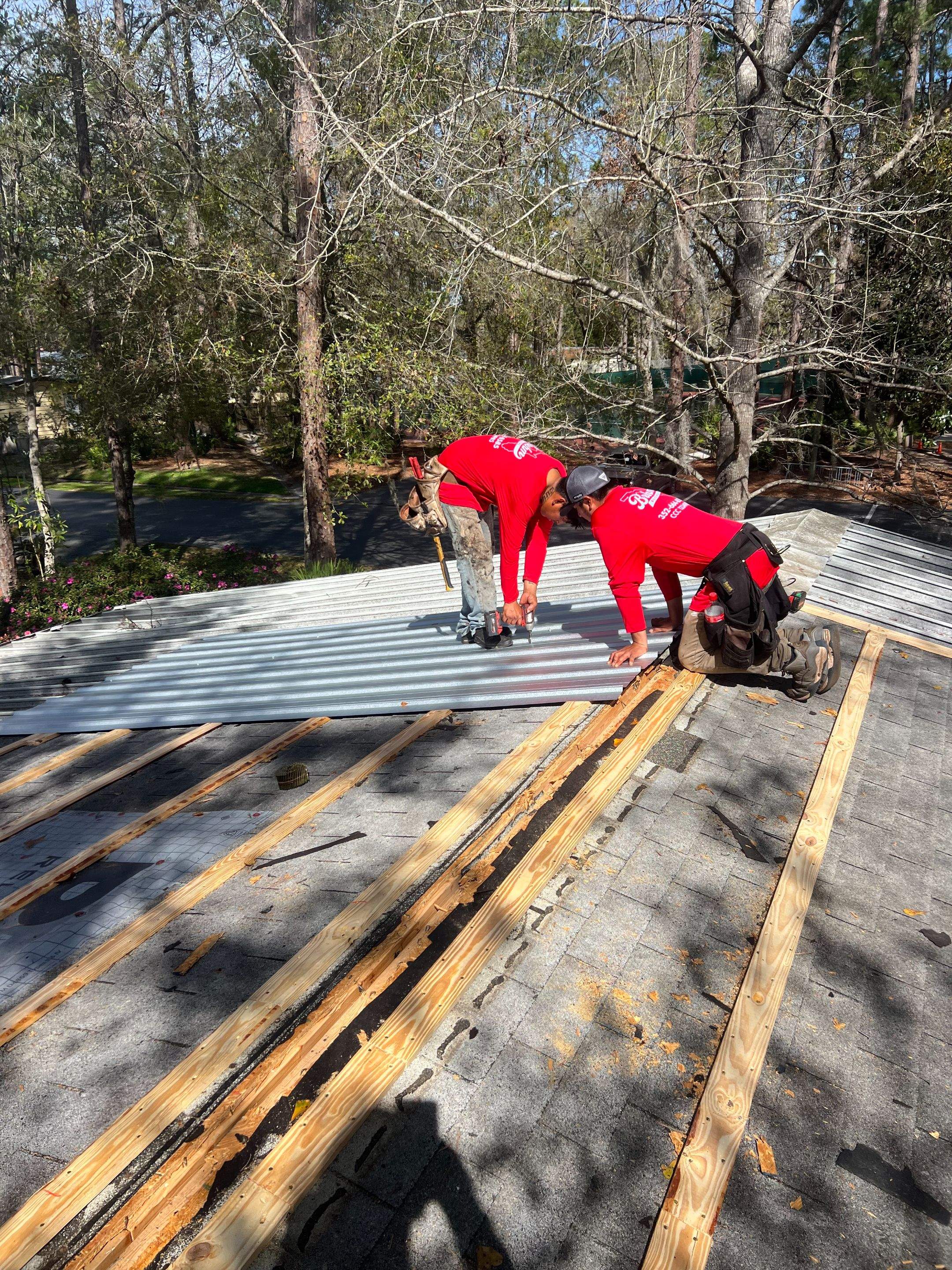 Metal Reroof in Gainesville, Florida by Brehm Roofing
