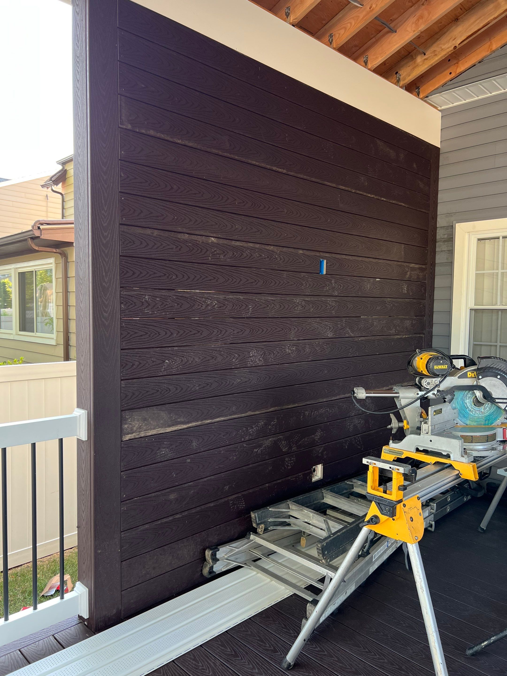 New Deck With Porch by deck guardian