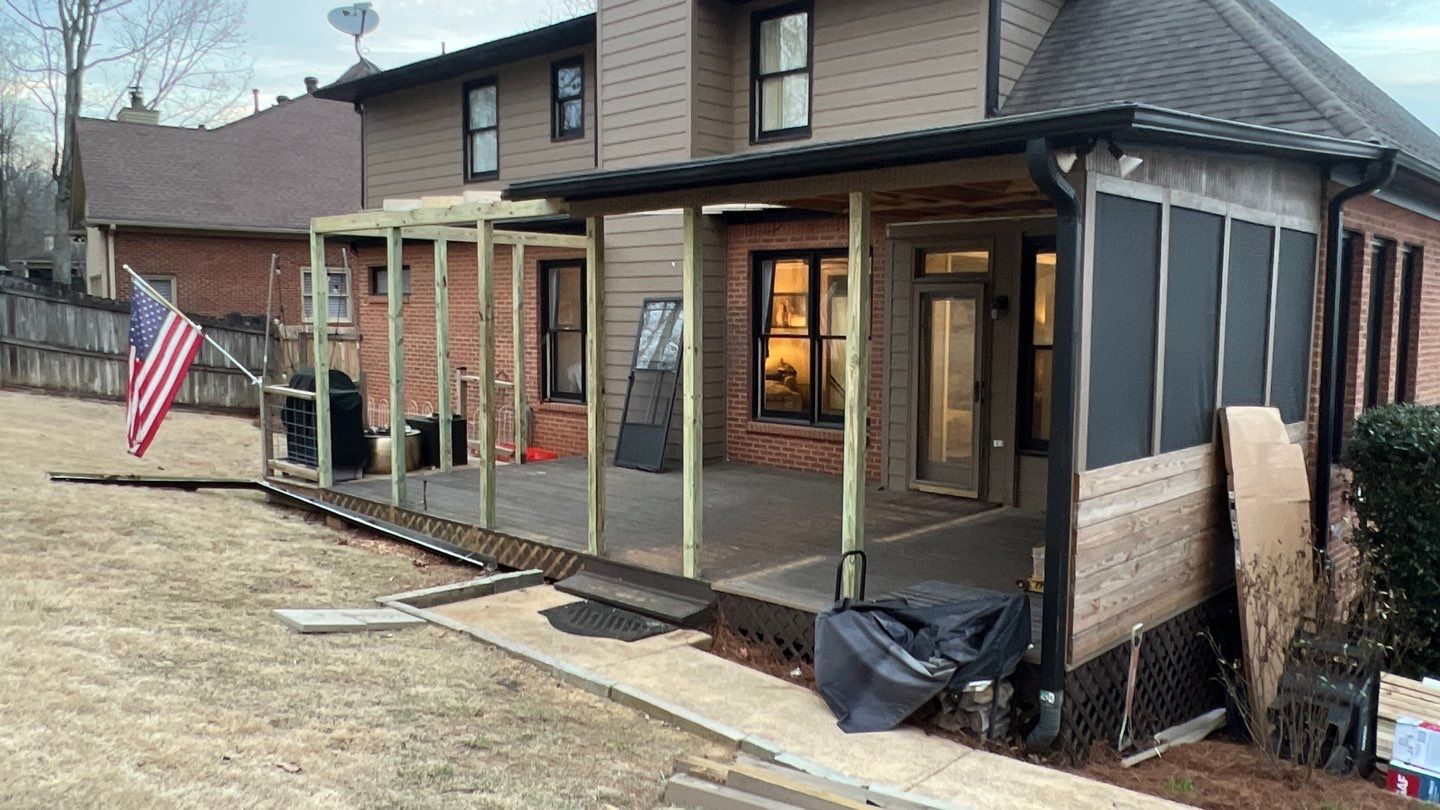 Lake Crest Circle - Roof and Deck Installation  by Pillar and Pine