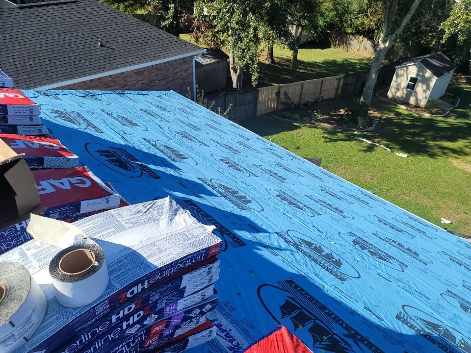 Residential Roofing Installation using Roof Replacement by American Roofing & Construction LLC