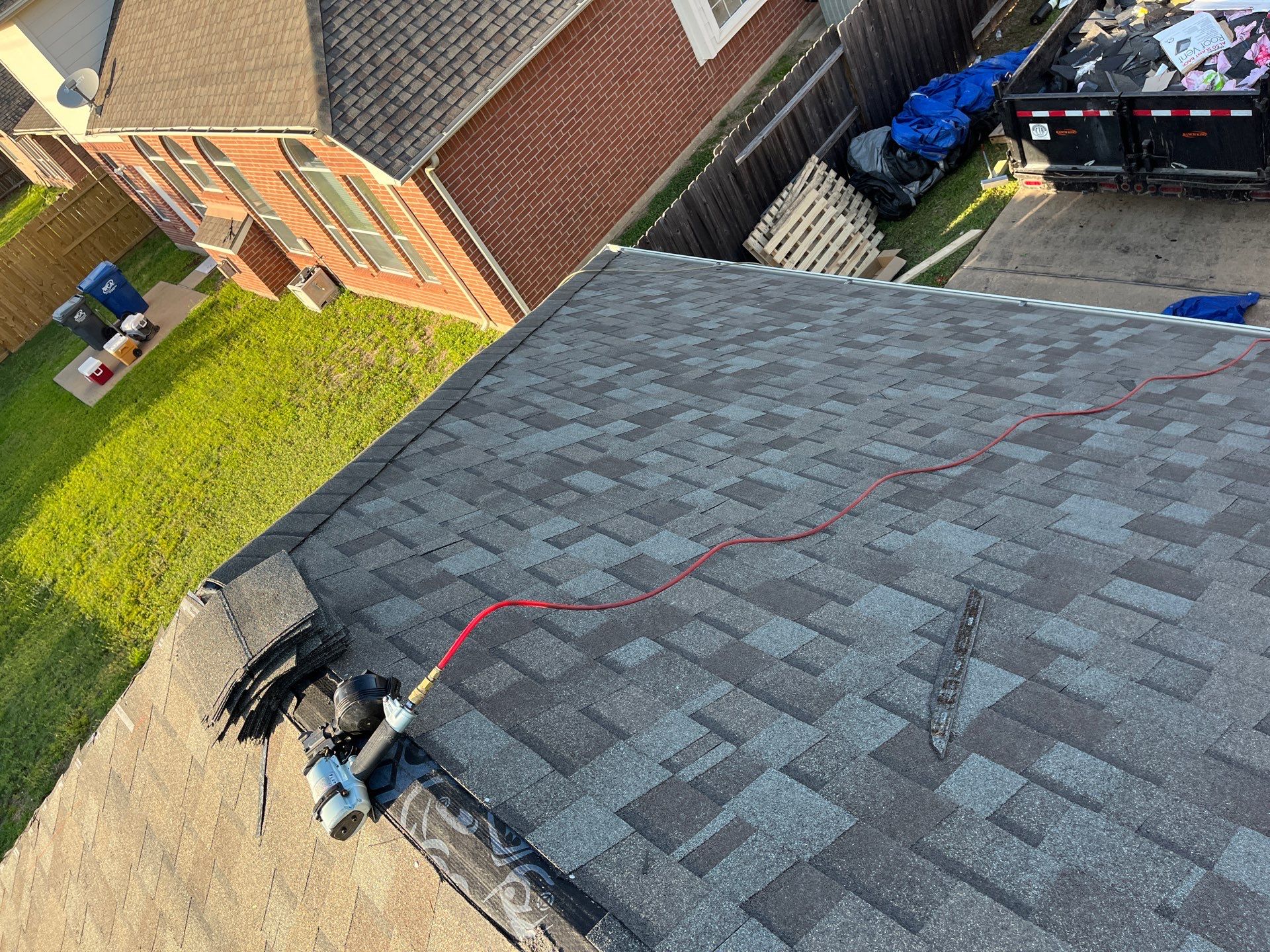 Residential Roofing Installation using Owen's Corning Duration (Lifetime) Shingles by Roof Repair Company