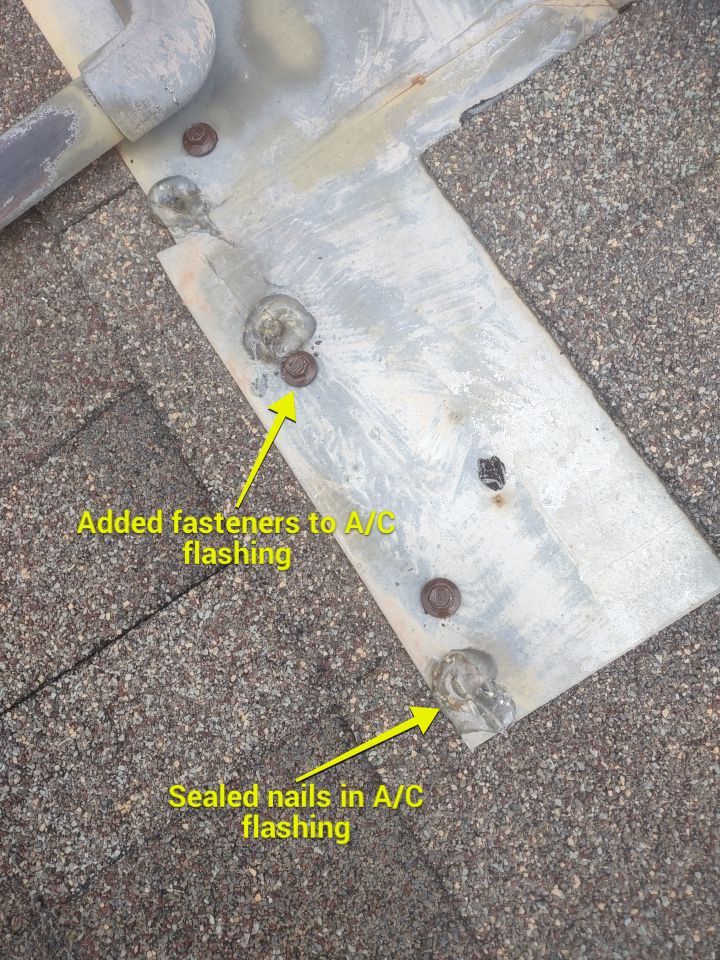 Roof Damage by Bros Roofing