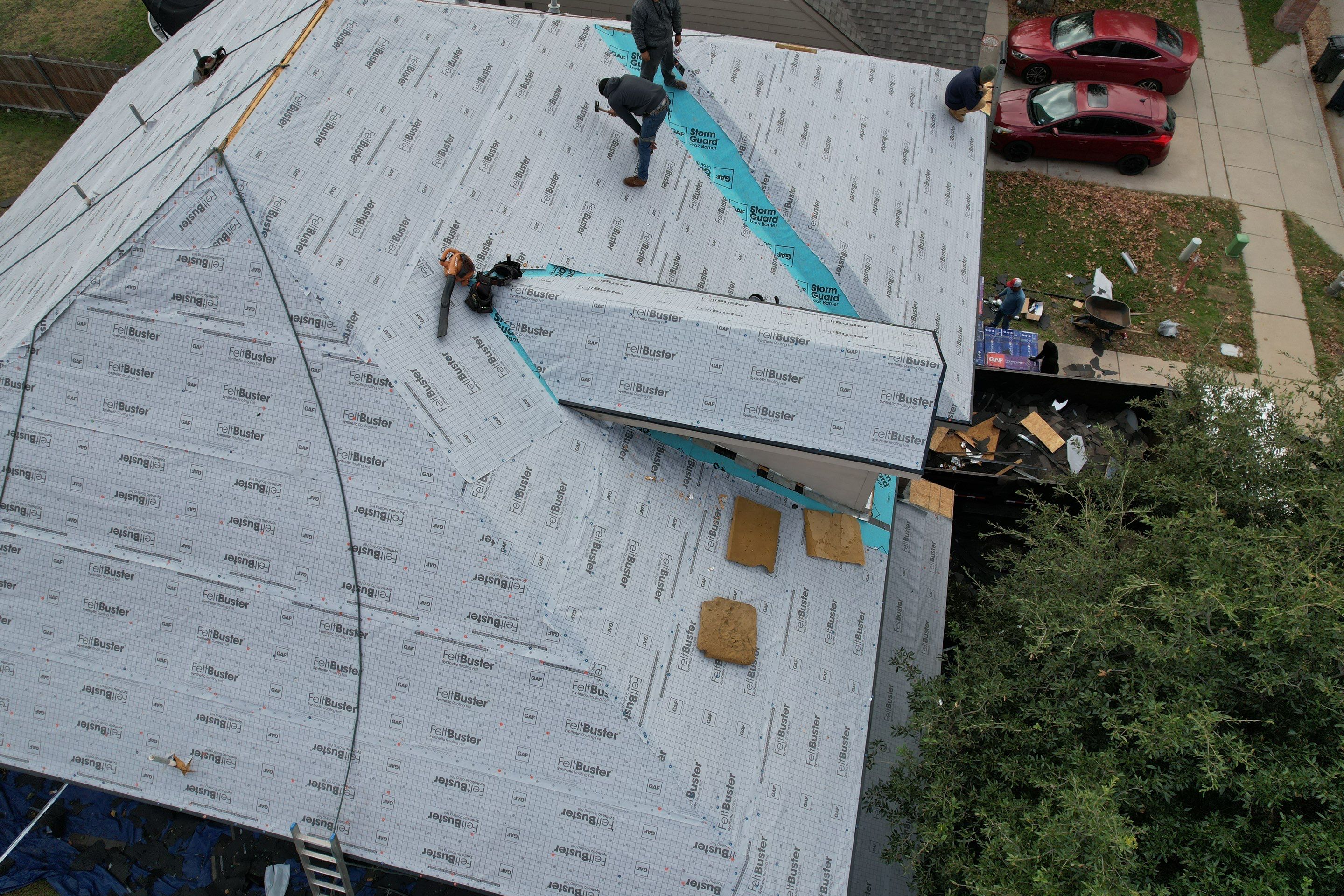 Project in Fort Worth by Zeus Exteriors