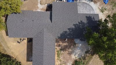 Residential Roofing Install - Owens Corning Duration Shingles - Color Peppercorn 