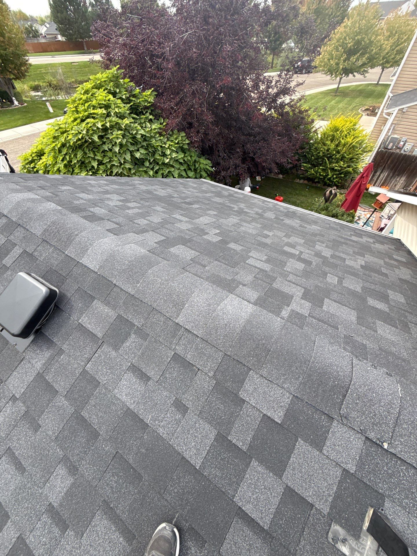 Middleton Residential Roof Replacement With Gray Architectural Asphalt Shingles by Olive Roofing