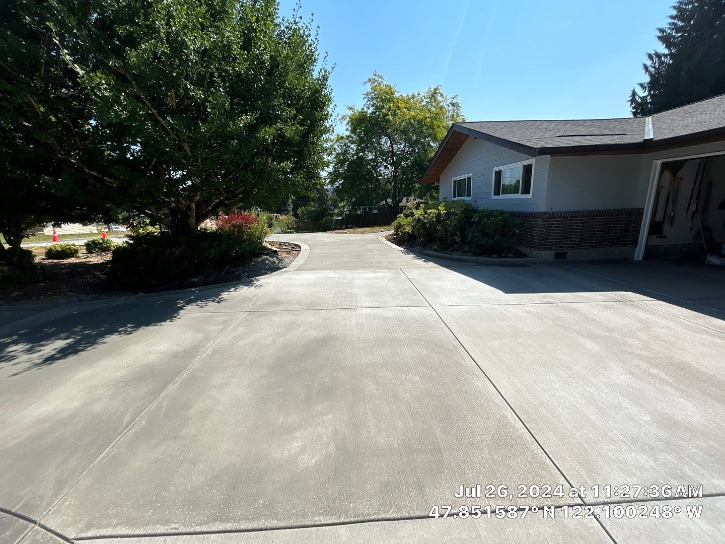 Rodd | Concrete Driveway Extentension by Jireh Asphalt & Concrete Inc 