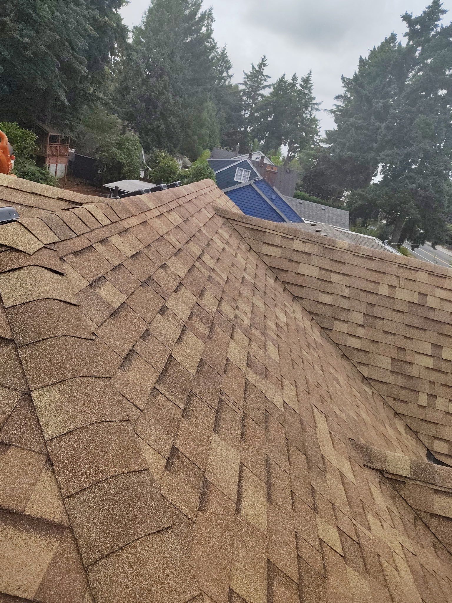 Project in Portland by Tom Leach Roofing