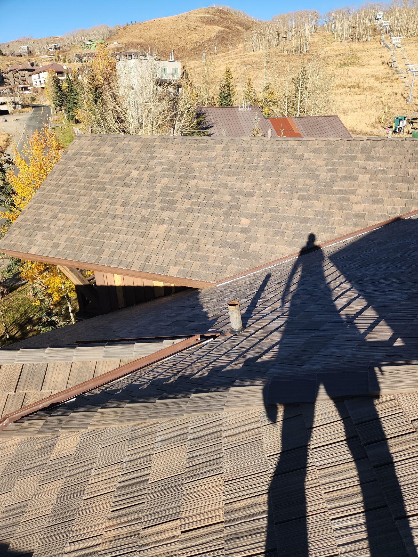 Ski Lodge Re-roof Project by White Castle Roofing