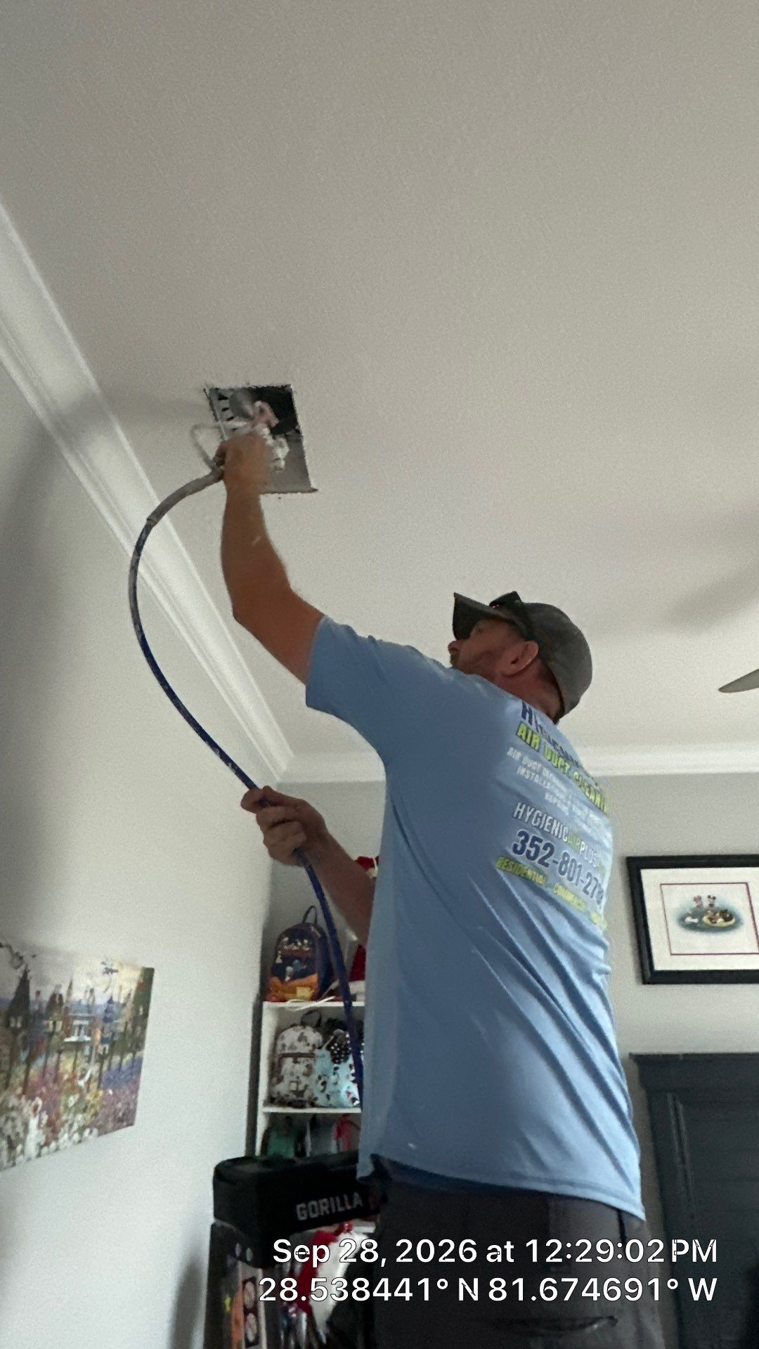 Protected Air Duct Cleaning in Clermont by Hygienic Air, Inc