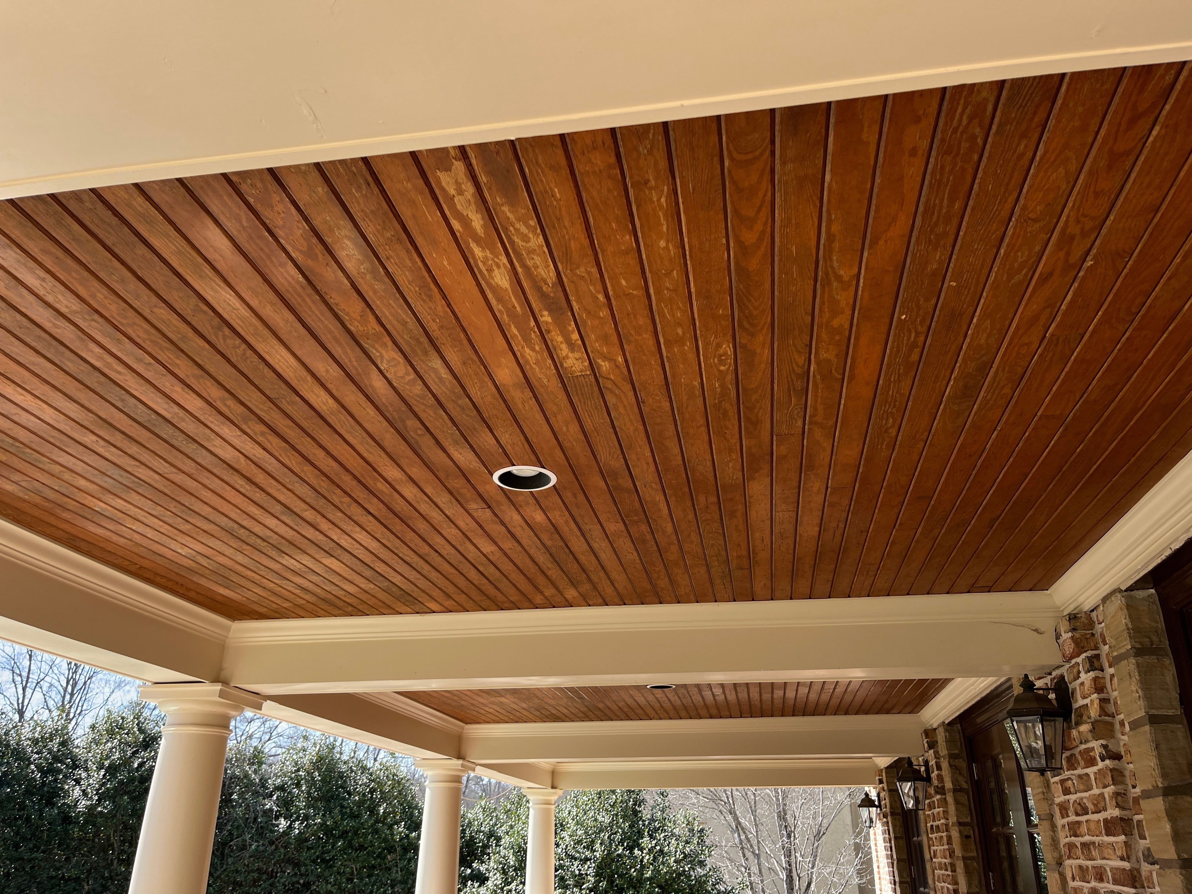 Alpharetta, GA Trex Deck Floor Resurface, Steel Railing Install, and Metal Roof Replacement by Nelson Exteriors 