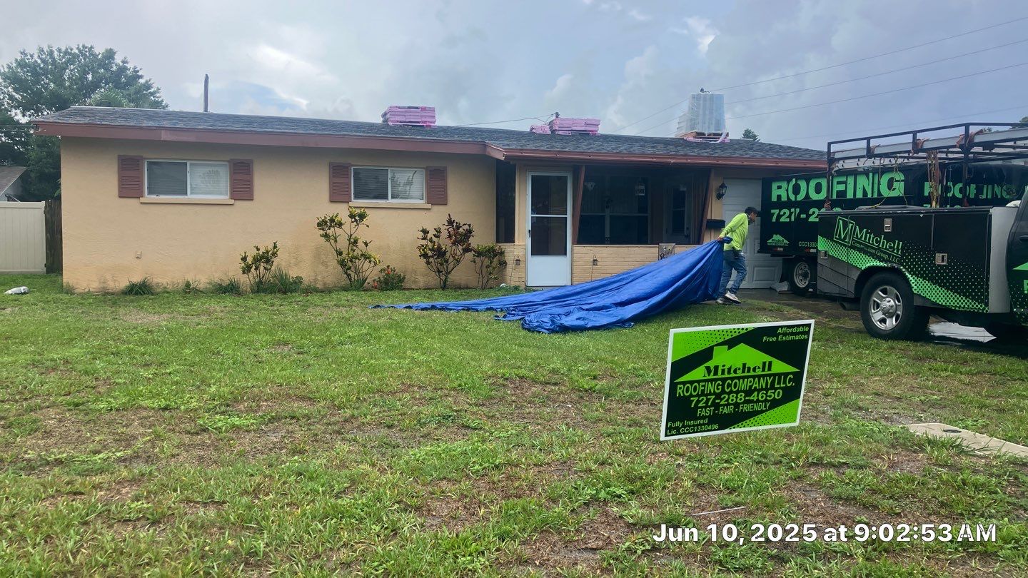 Project in St. Petersburg 33702 by Mitchell Roofing Company LLC 