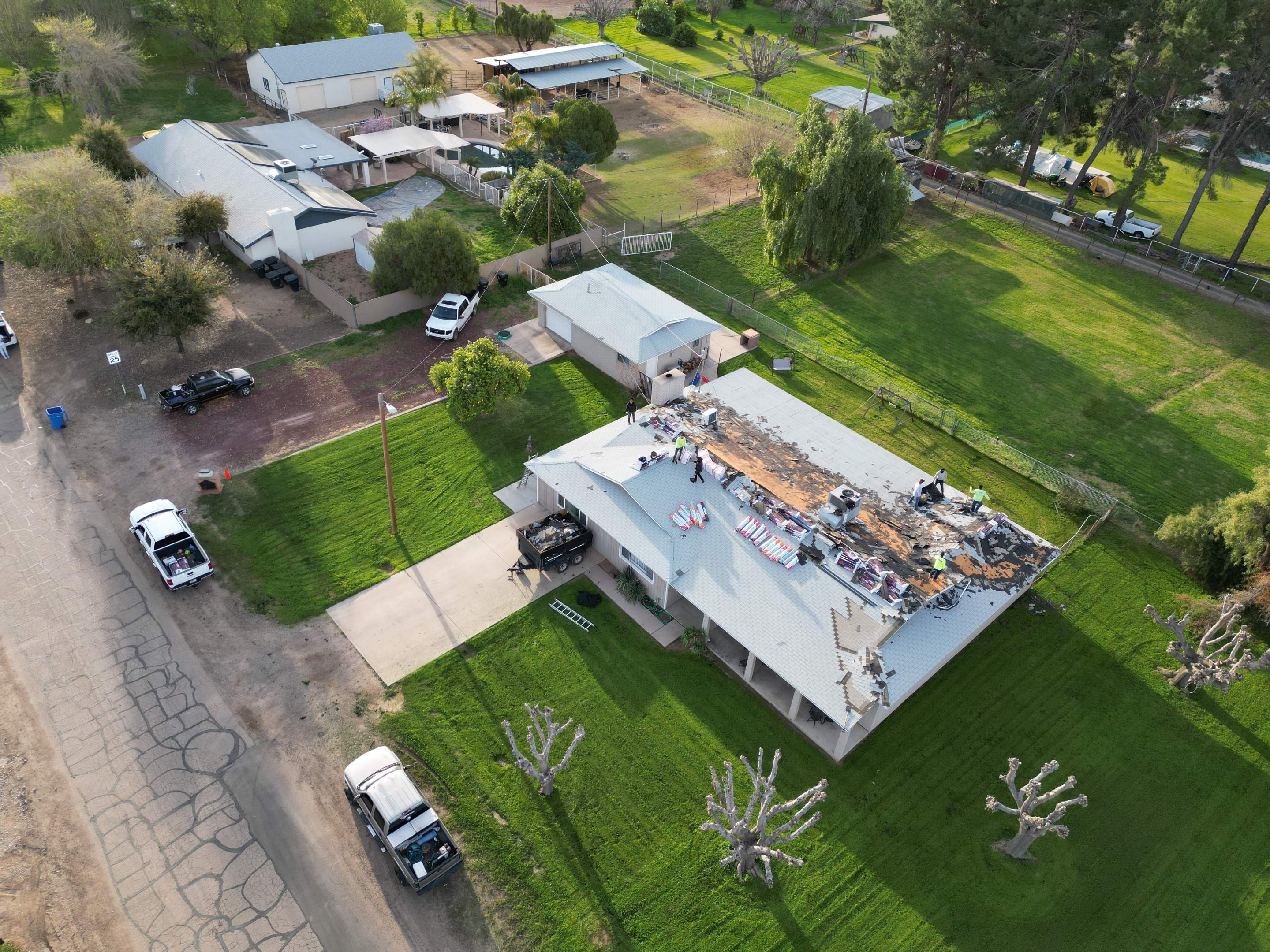 Bruce's Full Re-Roof & Shed by All Storm Roofing & Construction