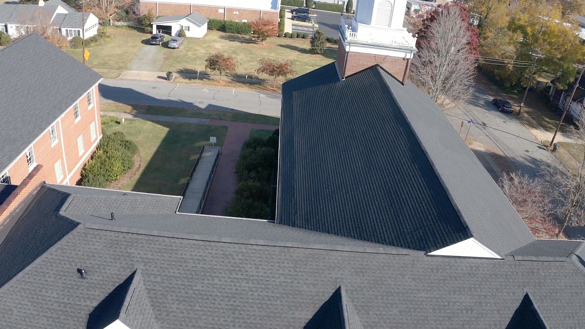Mebane United Methodist Church by Just In Time Roofing and Restoration