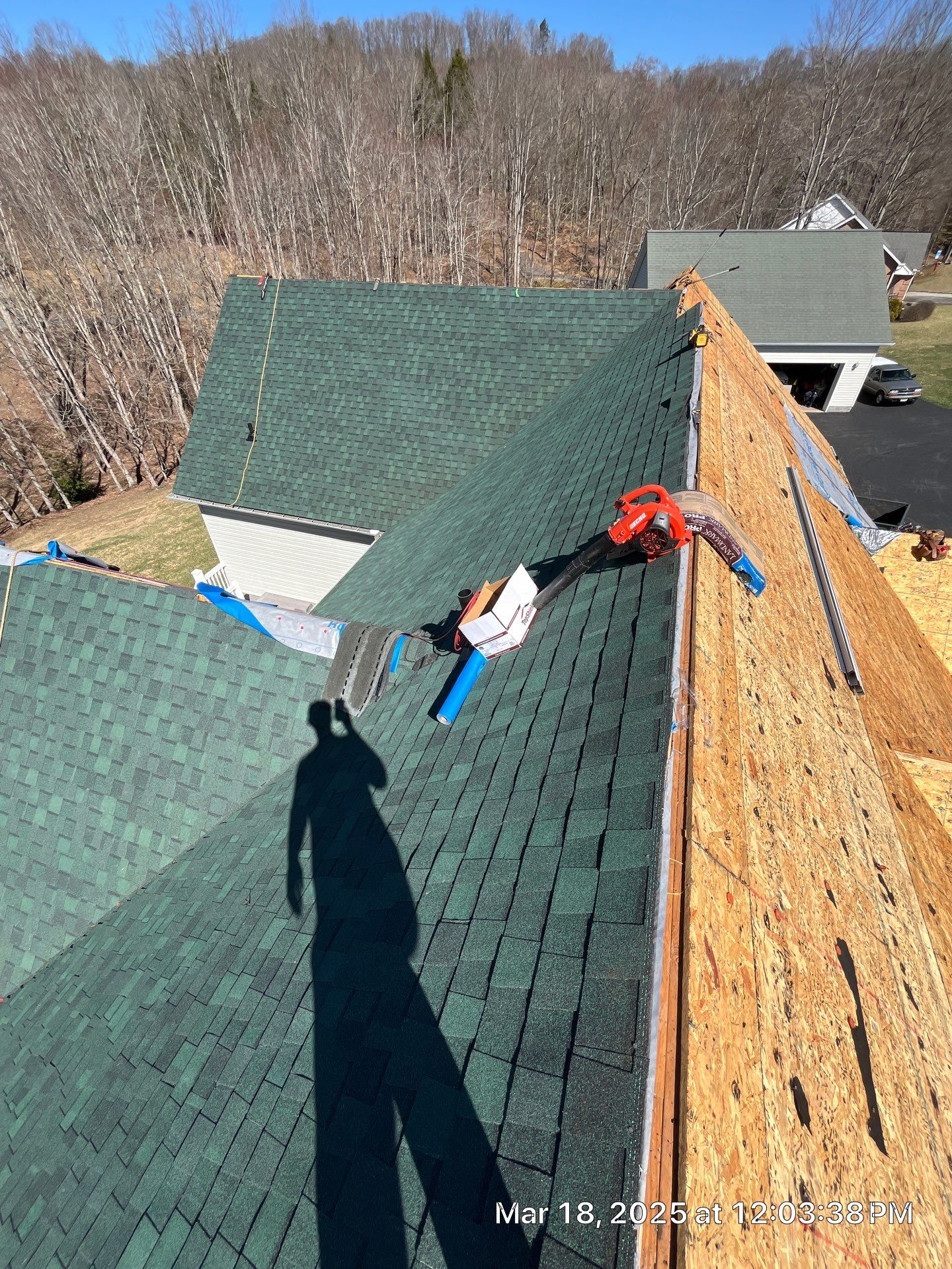 Residential Roofing Installation using Certainteed Landmark Pro Shingles by Fahey Roofing + Contracting