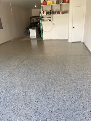 Patio & Garage Coating with Mediterranean