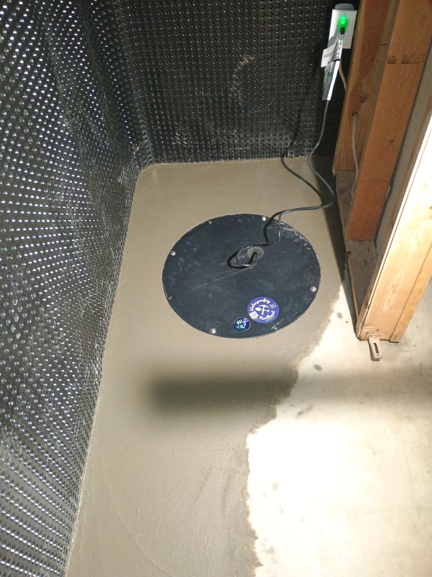 Interior Drain Tile & Foundation Crack Repair in St. Anthony, MN by Waterproofing Northeast