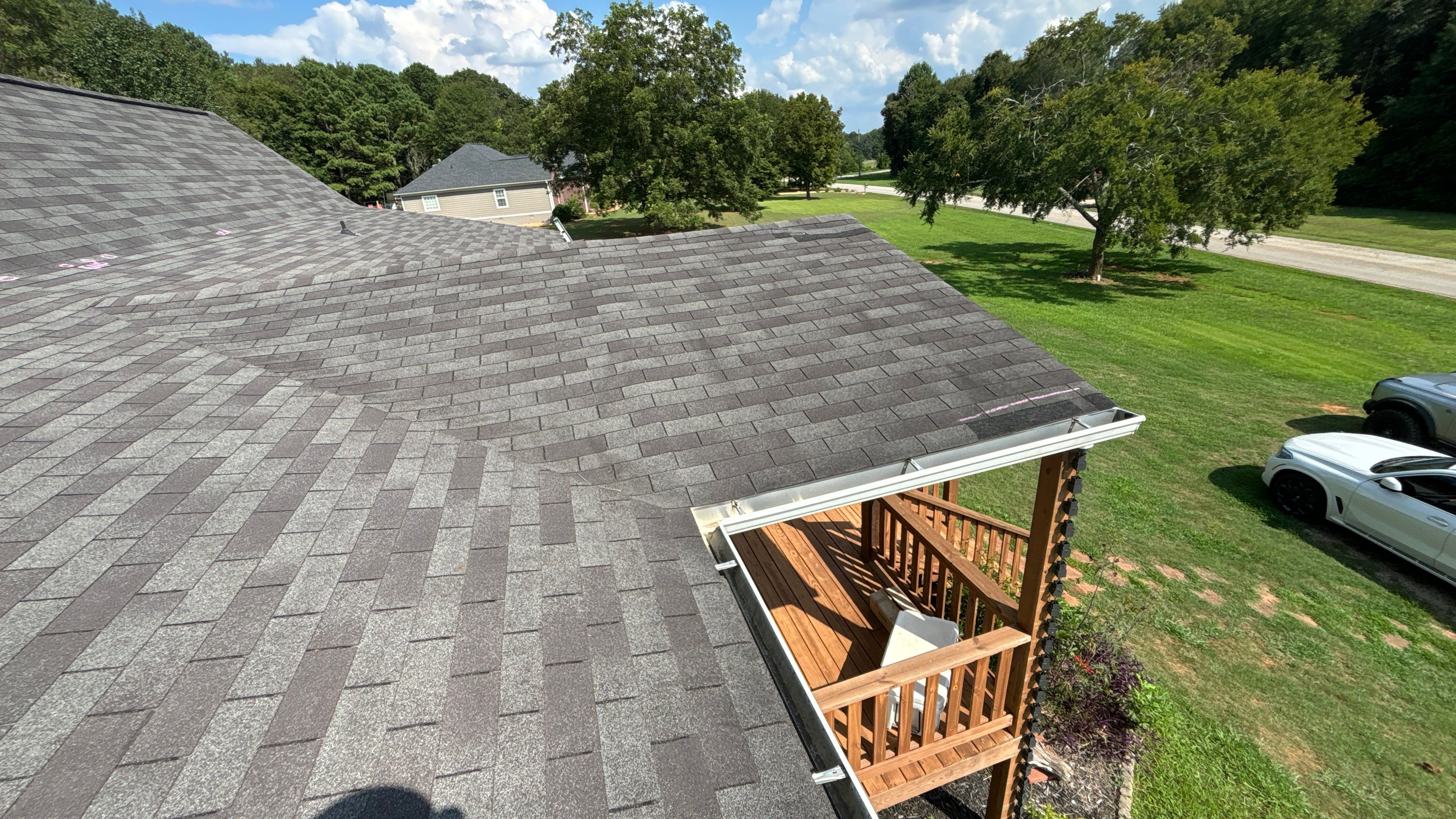 Half roof replacement  by Deerfield Roofing LLC