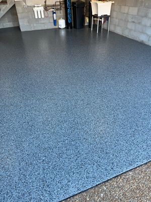 Garage Floor Coating using Nightfall