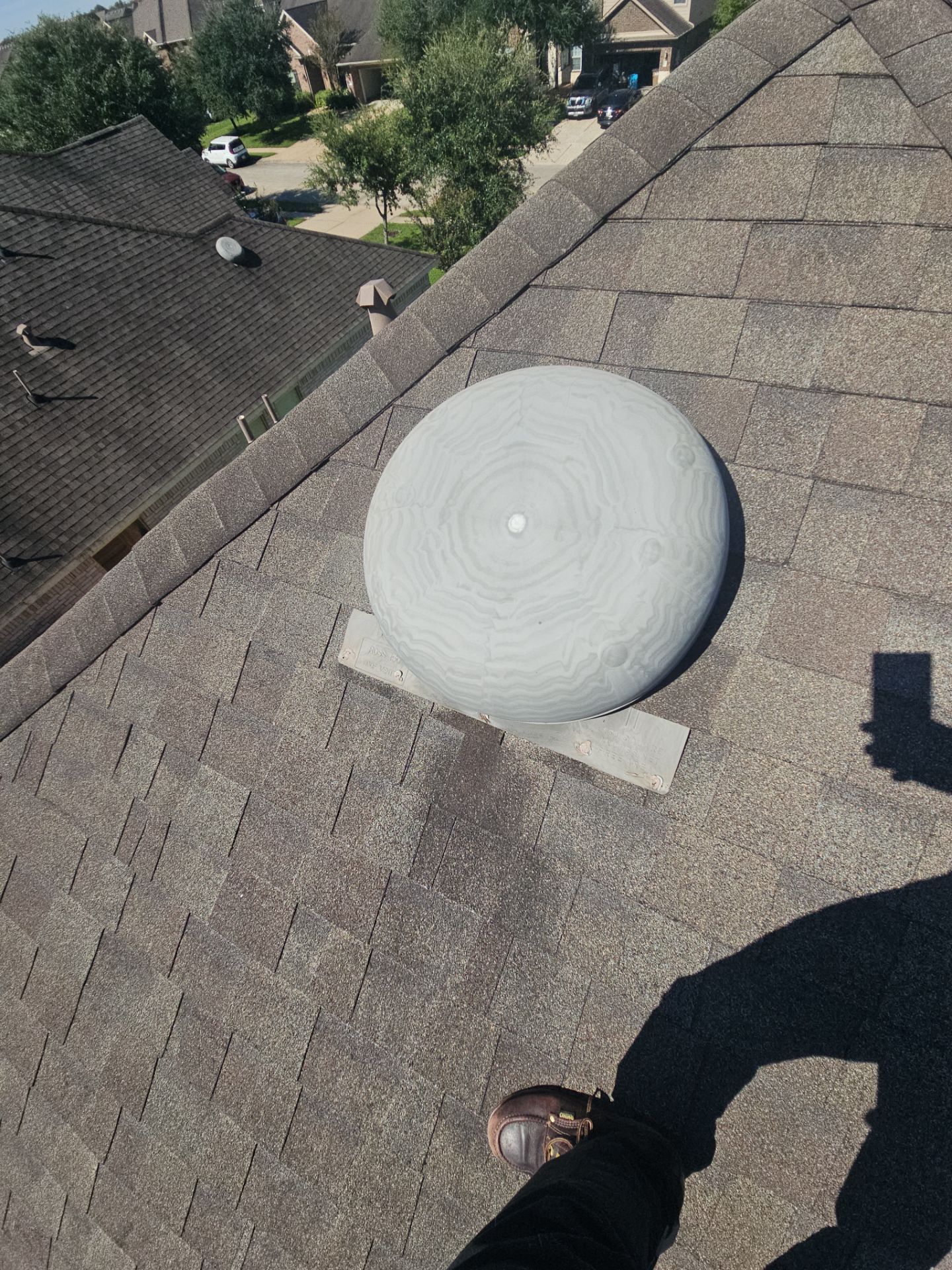 Hail Damage using Owen's Corning Duration (Lifetime) Shingles by Roof Repair Company