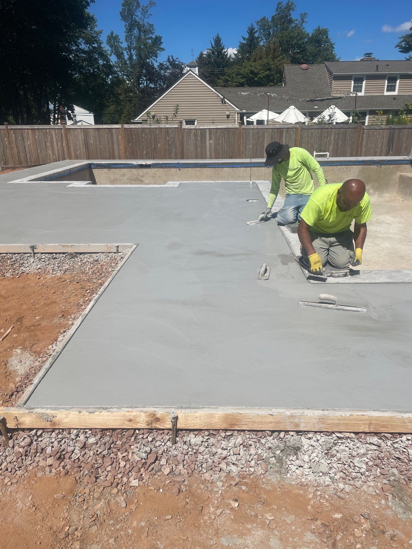 Pool Deck in Plymouth Meeting PA by Architectural Concrete Design