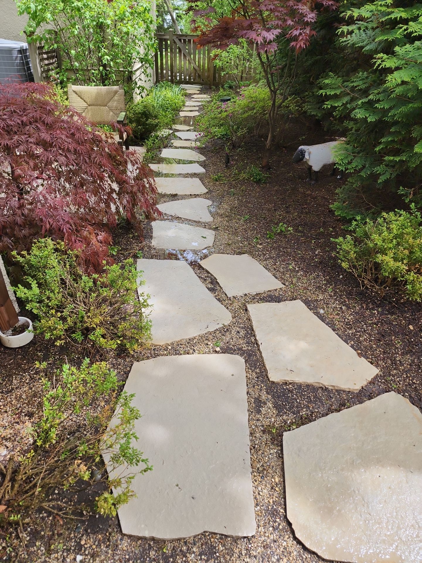 Natural Stone Surface Pressure Washing by Northern Power Washing LLC.