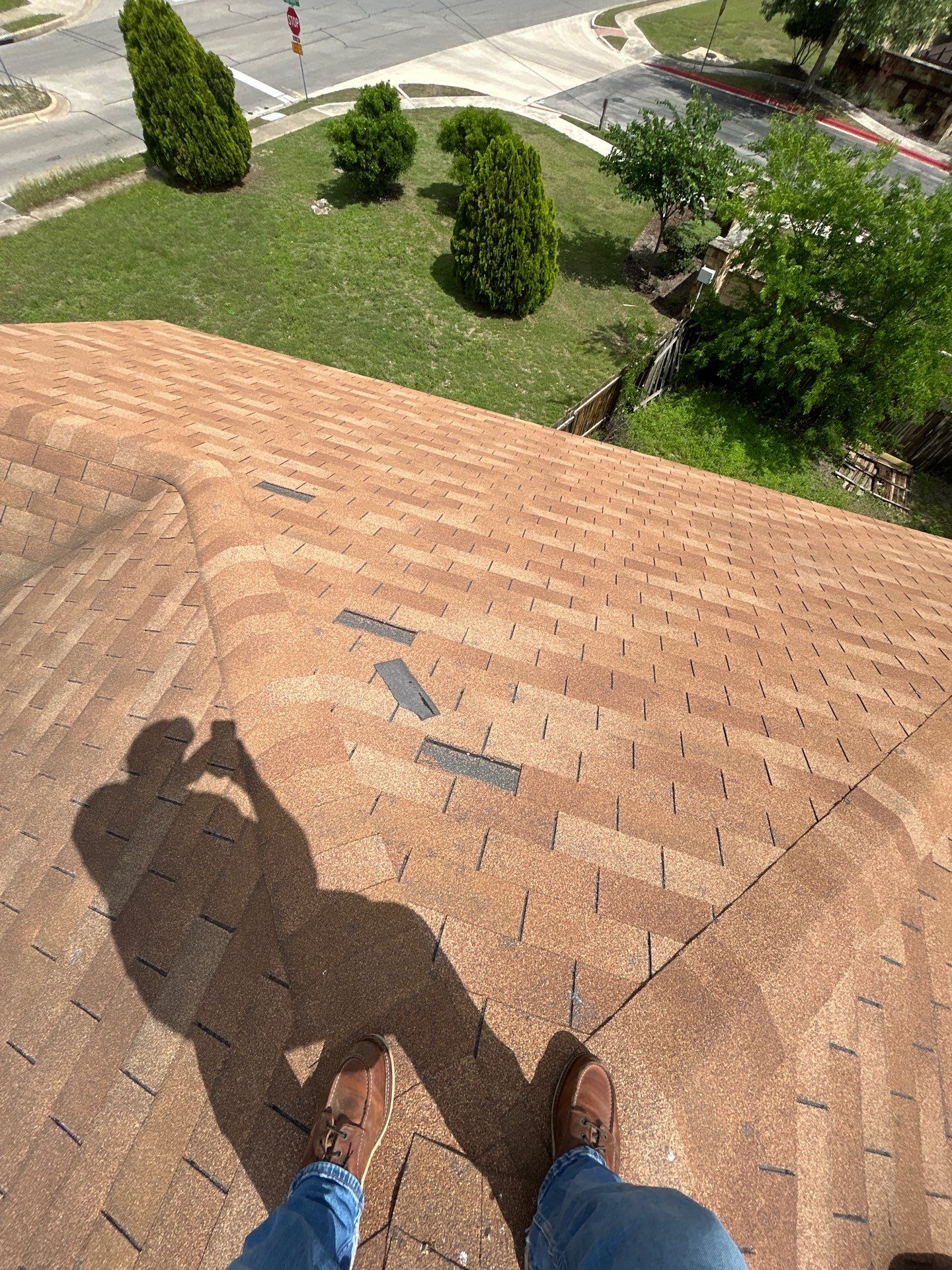 Residential Roof Replacement in Real Estate using GAF - HDZ - Hickory by Action Exteriors Austin