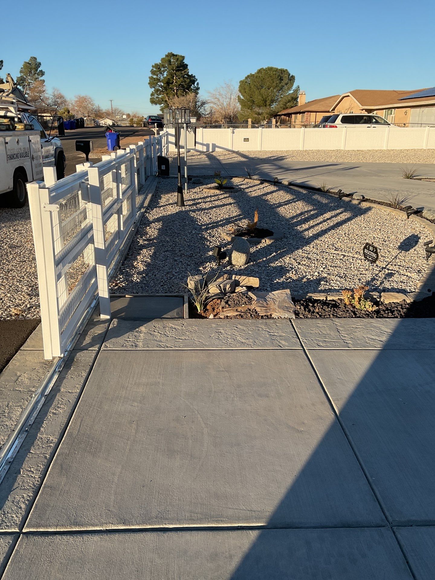 Automatic sliding gate by Fence Guys Inc. 