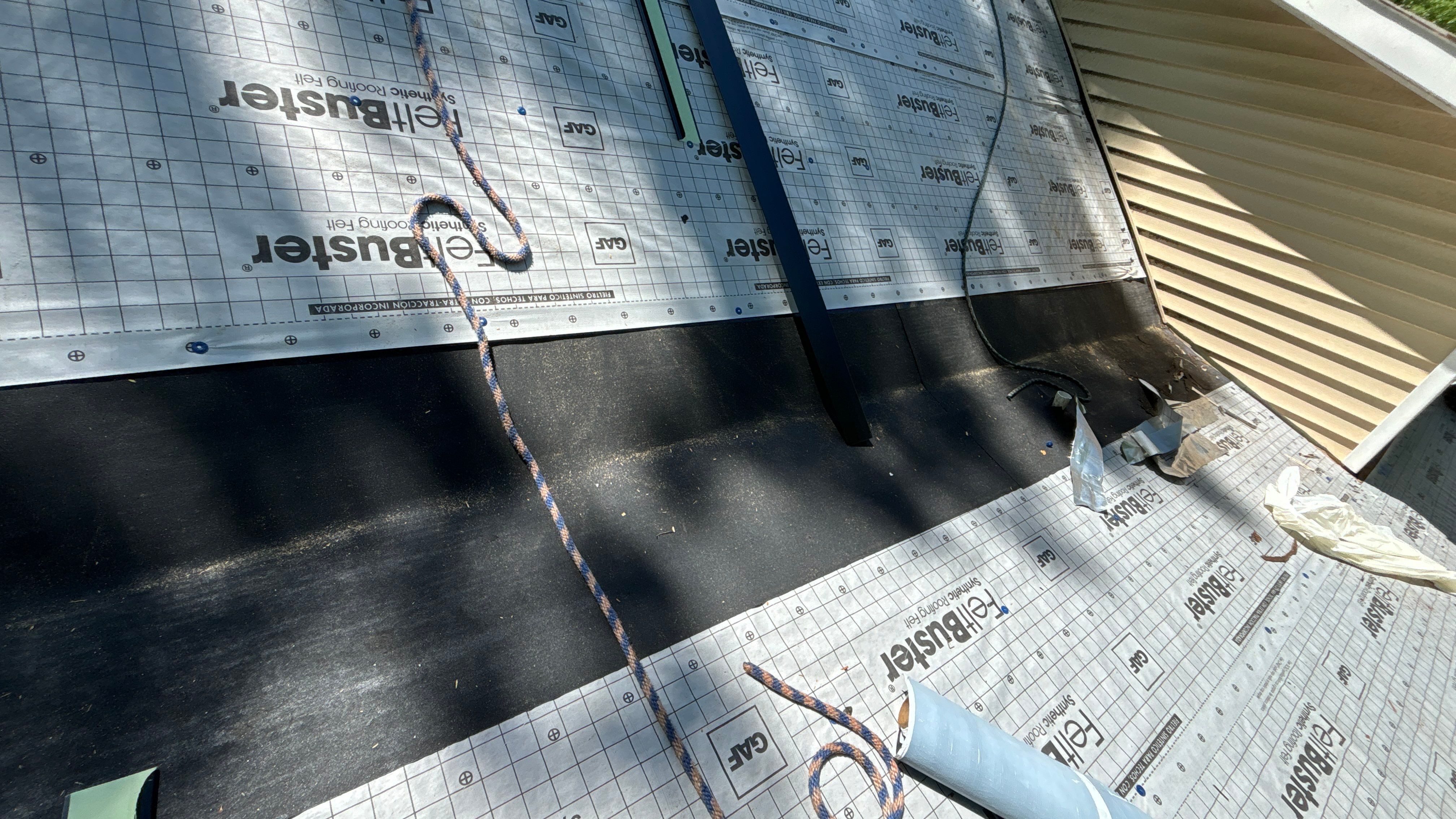 Roof Replacement and cover porch by Deerfield Roofing LLC