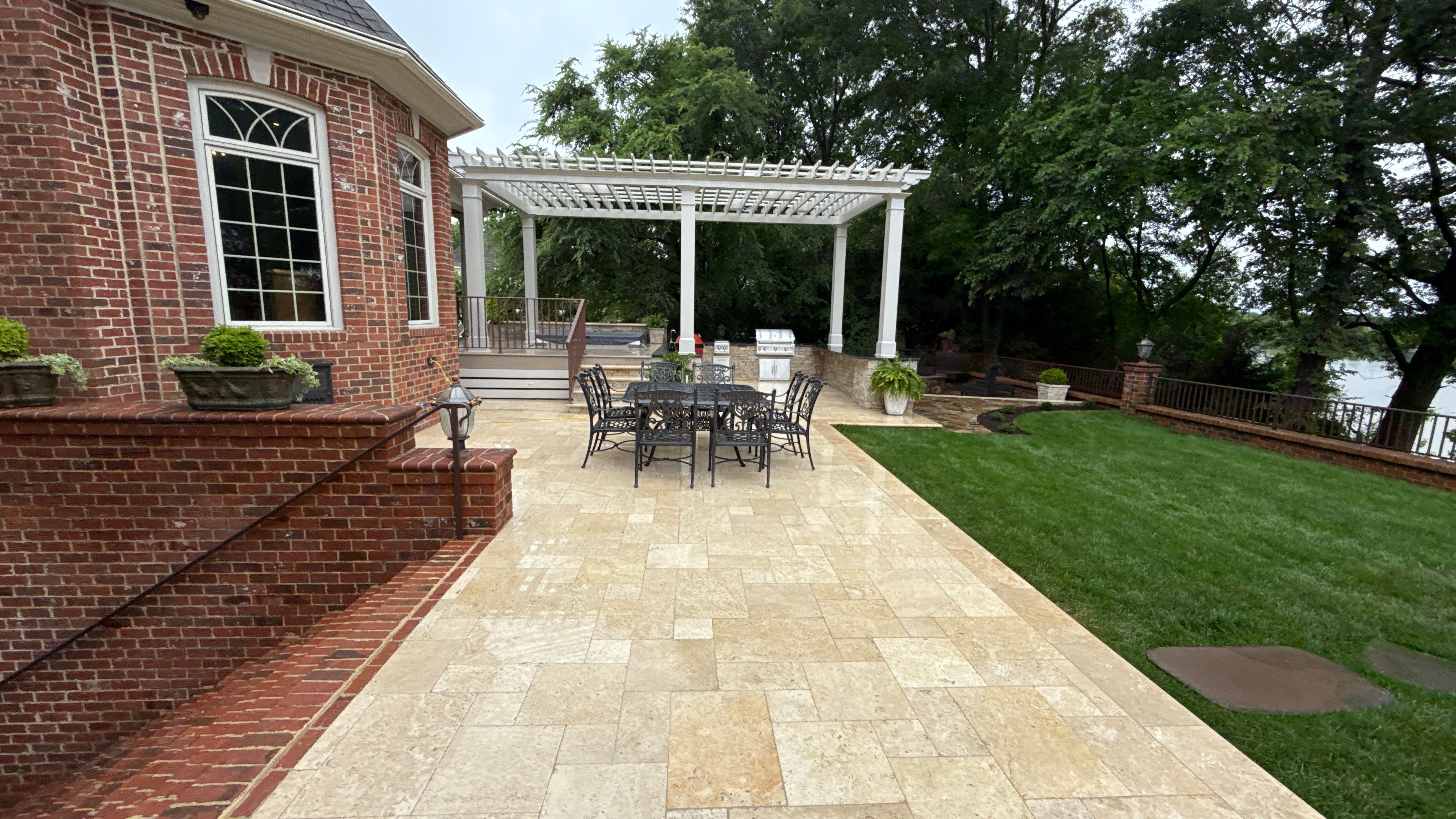 Rivers Bend Backyard BBQ by Commonwealth Curb Appeal