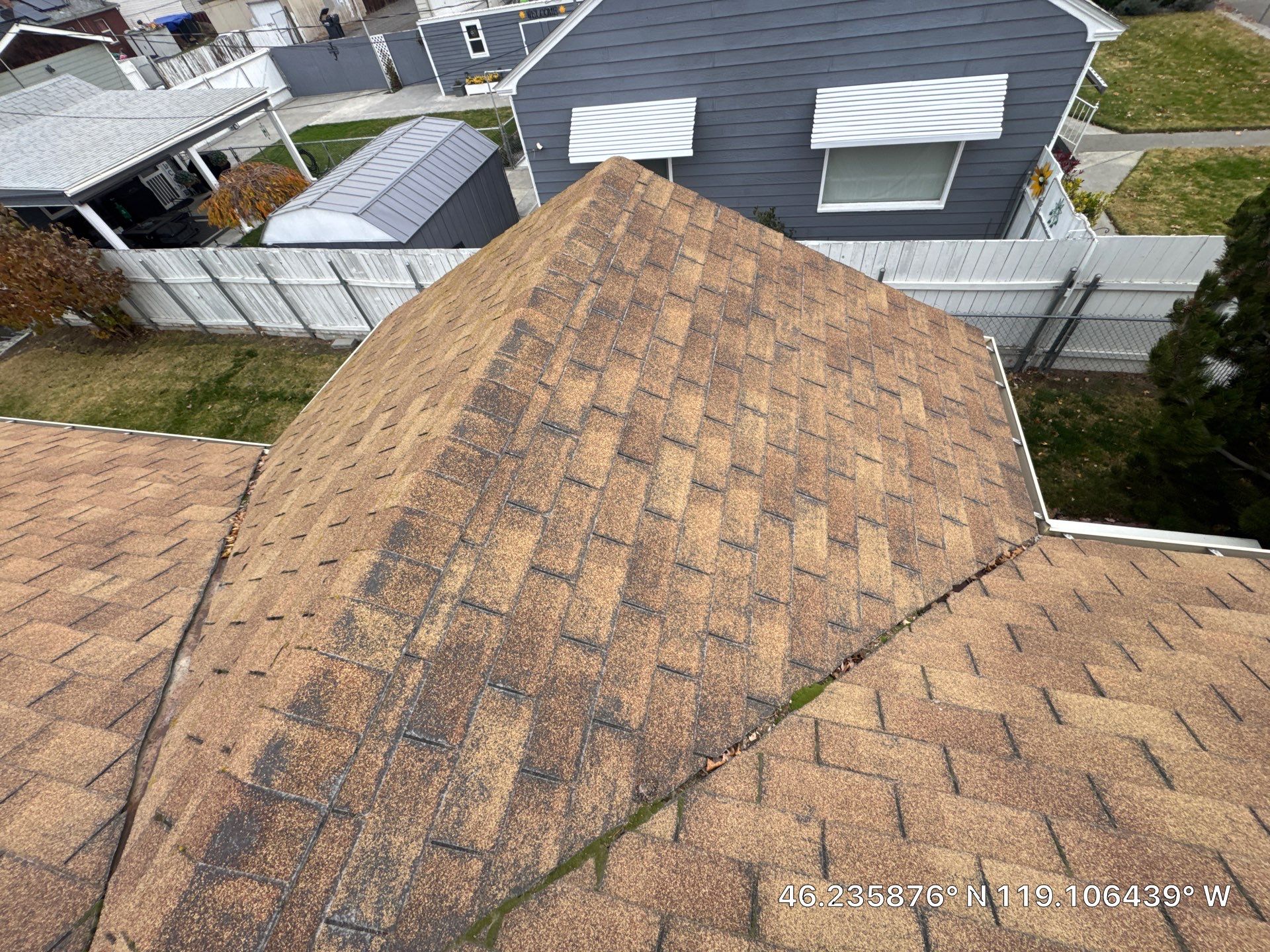 CertainTeed Landmark Architectural Shingle Roof Replacement in Pasco by Alpine Roofing