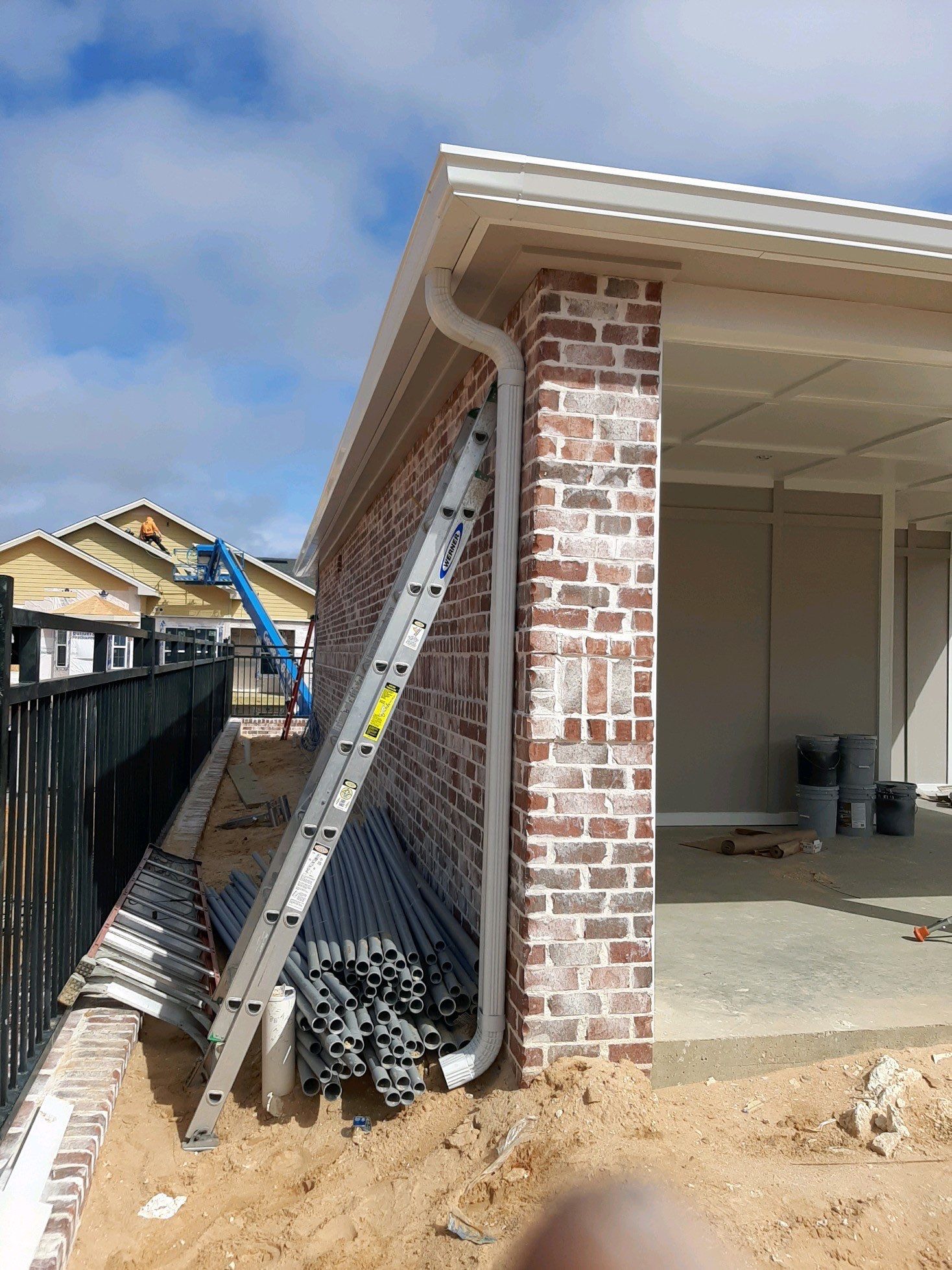 Seamless Gutter Installation using K-Style Gutters by Gutter Professors