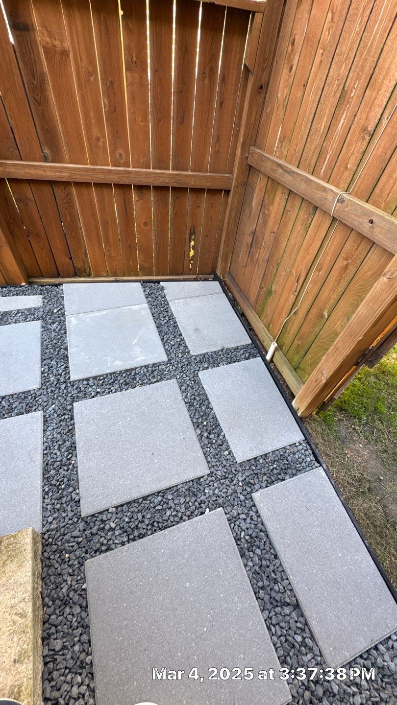 🌿✨ Darlene & Andrew’s Amazing Curb Appeal Transformation  Some projects are more than just landscaping—they’re a conversion of curb appeal from the ground up. For Darlene & Andrew, Alejandro and the Texas Urban Team designed and delivered a complete solution that reshaped their flower beds, solved drainage challenges, and gave new life to the sideyard.  💡 From planning to execution, every step was tailored to build both beauty and functionality:  🌸 Flower Beds, Reinvented  Demolition of old beds, plants, and mulch.  Fresh soil preparation, weed protection, and a brand-new retainer wall built with hand-cut stone and decorative caps.  Carefully selected plants and garden mix to ensure health and visual harmony.  💧 Drainage & Irrigation Upgrades  Outdated corrugated pipes replaced with PVC drainage lines to carry water safely away from the foundation.  New irrigation system combining drip lines and sprinklers—watering plants while keeping the house walls protected.  Sideyard drainage extended with catch basins and PVC piping to prevent water pooling and foundation stress.  🚶 Functional Sideyard with Walkway & Trash Area  Graded and leveled sideyard to manage runoff.  Installed a modern gravel and paver walkway for easy access.  Built a firm and tidy concrete-paver pad for trash containers—making the space both practical and polished.  🛠️ Stonework & Craftsmanship  Every stone in the retainer wall was cut, set, and secured by the team of handcrafters, ensuring a durable build that doubles as a design statement.  ✅ Outcome: Darlene & Andrew’s property now has better drainage, a clean and organized sideyard, and elegant new flower beds—all designed for long-term durability and lasting beauty.  📢 Before hiring anyone, review our portfolio. Our work speaks louder than words—each project is a blend of function, protection, and design crafted to last. by Texas Urban Elements