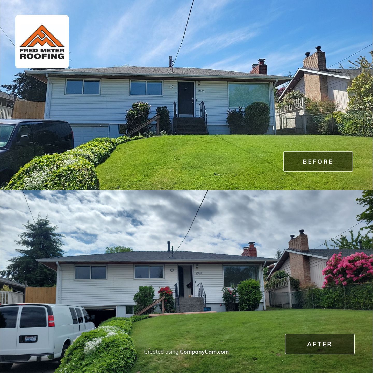 Roof Project in Seattle by Fred Meyer Roofing