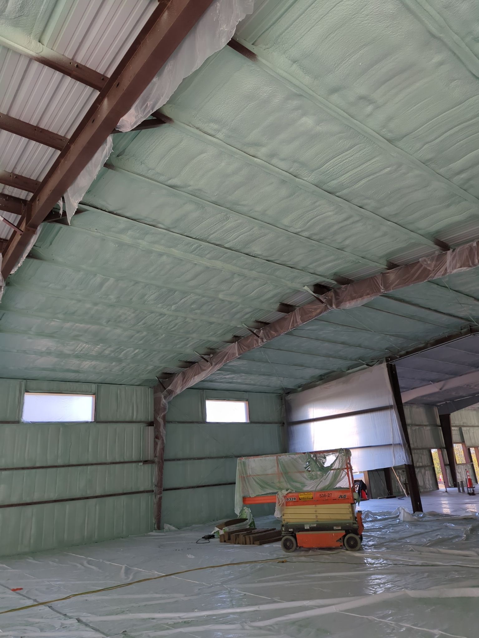 Commercial Building using Closed Cell Spray Foam by NYS Foam & Energy