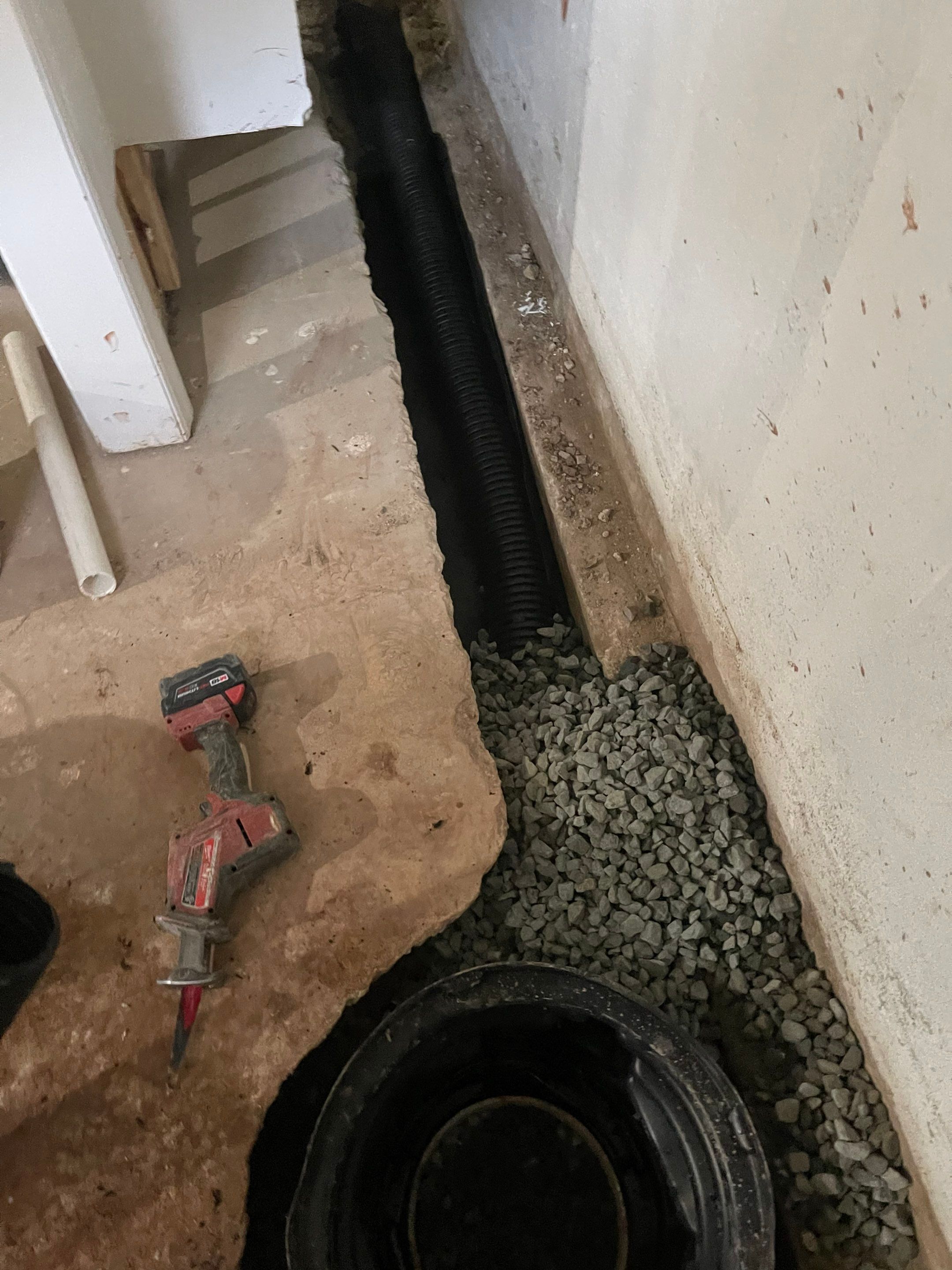 Interior French Drain in Somerset, NJ by Pure Service Pro, LLC 