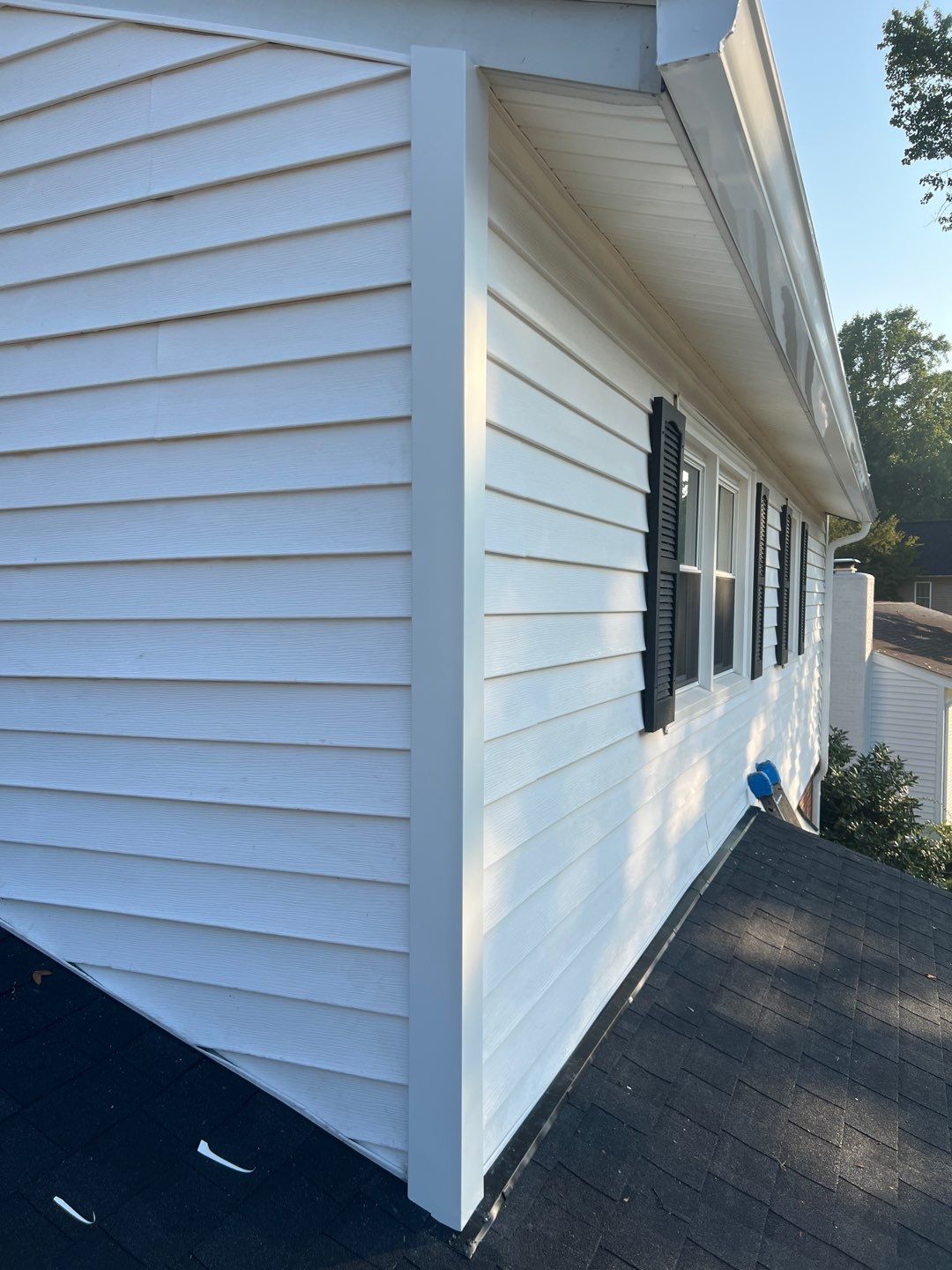 Burke: Residential Roof Installation with CertainTeed Landmark Pro Designer Shingles in Max Def Charcoal Black by RM Banning, Inc.