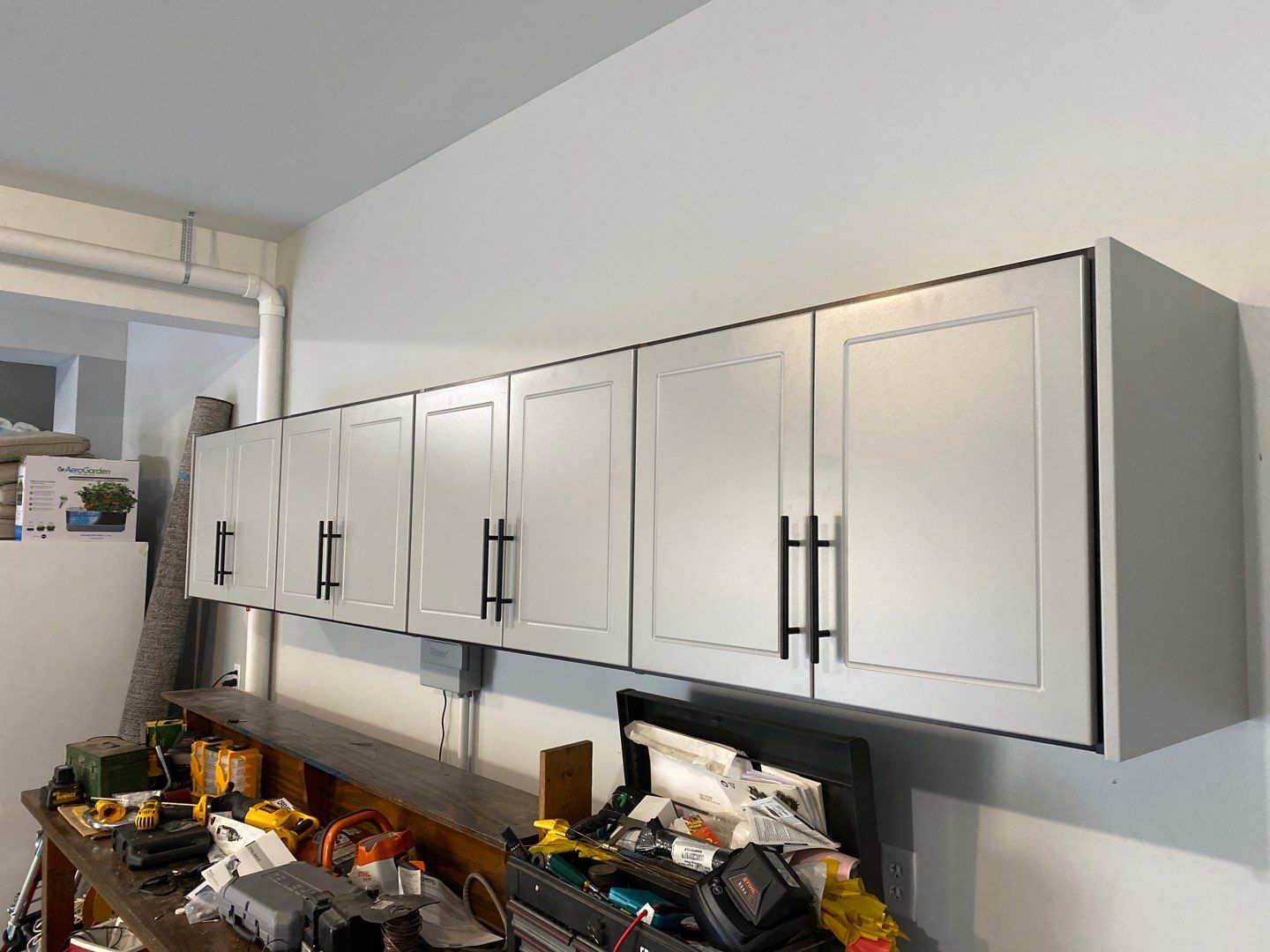 Don G. adds storage to his garage! by Banner Garage