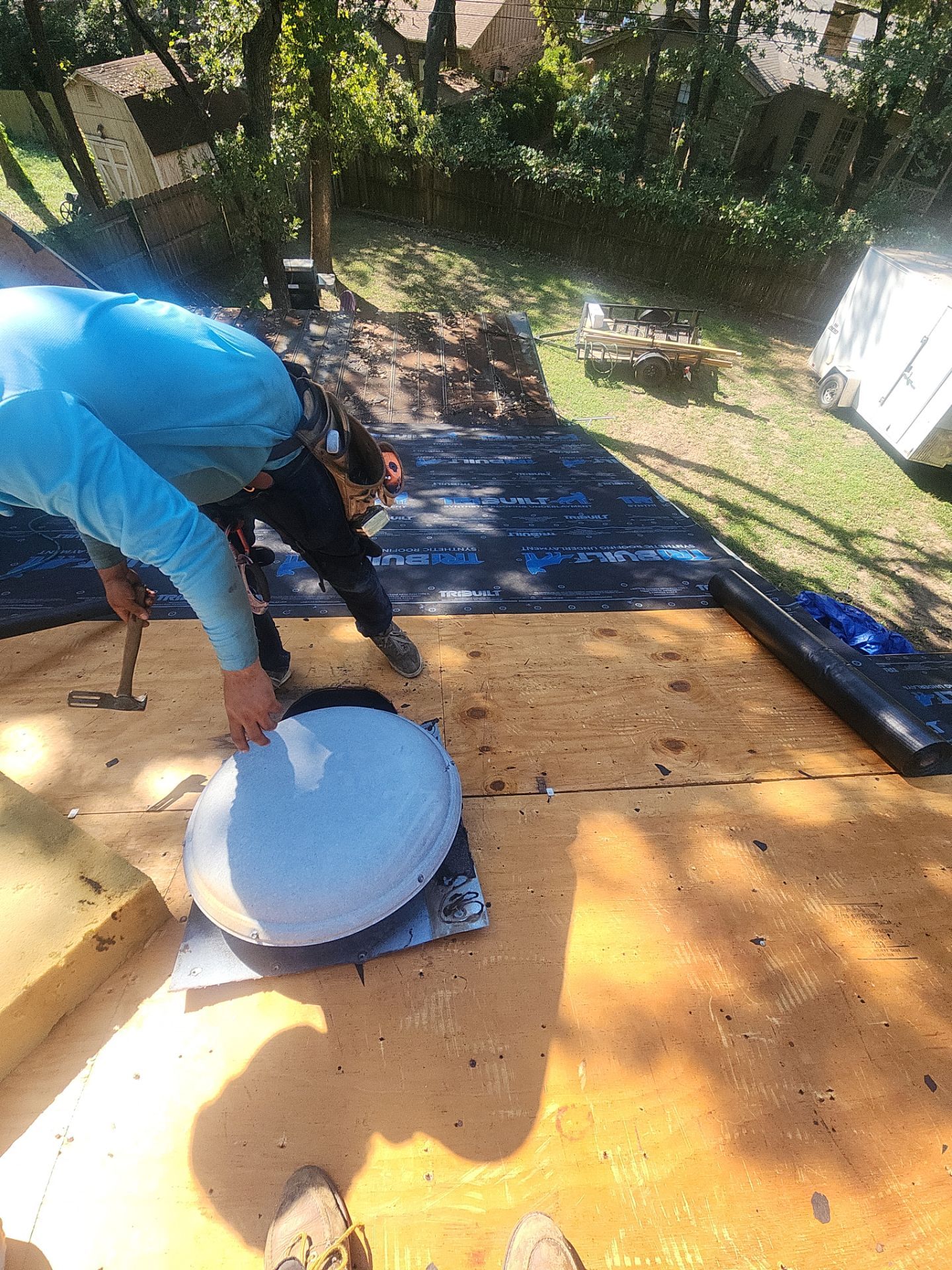 Project in Azle by Lonestar Roofing and Restoration LLC.