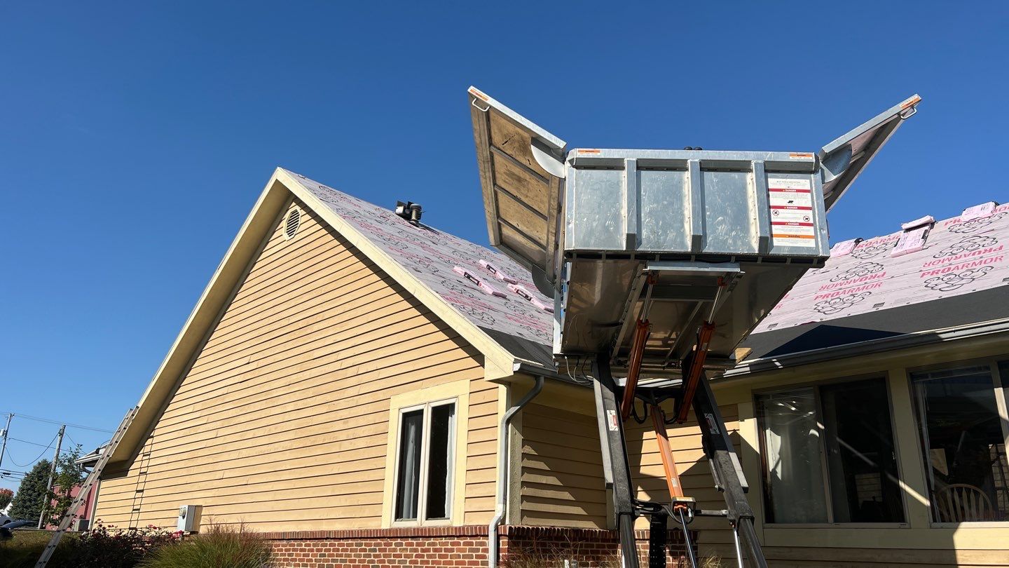 Residential Roofing Installation using Duration Series Shingles - Driftwood by RoofX 
