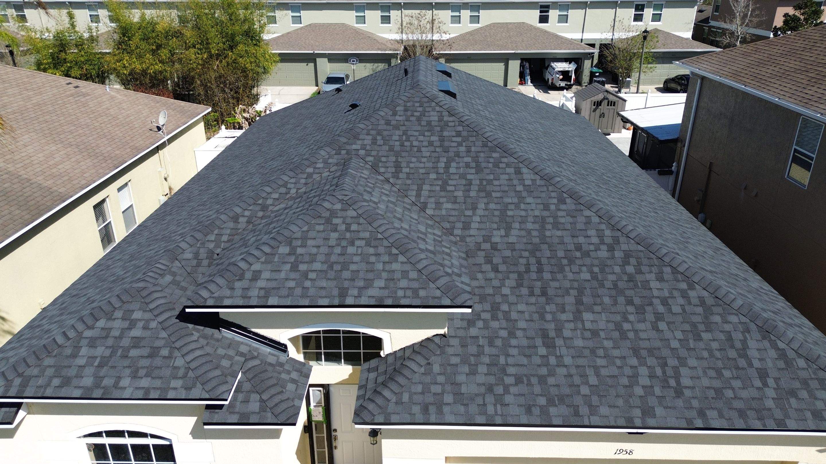 Shingle reroof in Kissiimmee FL by Gold Key Roofing