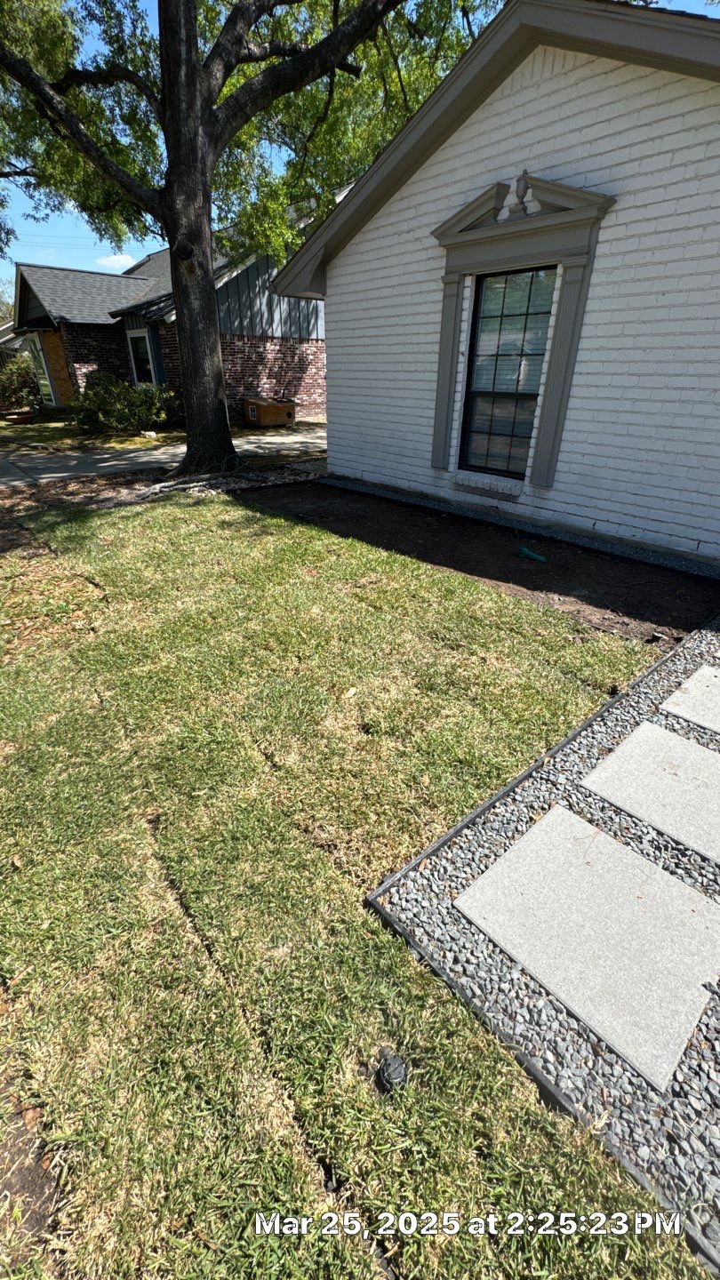 🌿 Jackie’s Outdoor Transformation — Drainage, Flagstone & Full Restoration by Texas Urban Elements