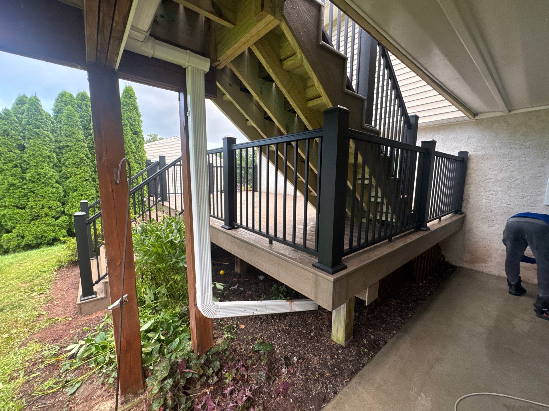 Project in Pottstown by deck guardian
