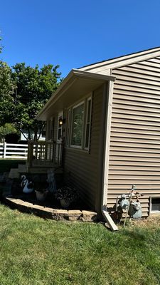 Turtle Shell gutter protection installation in Elgin, IL 60120, photograph 2