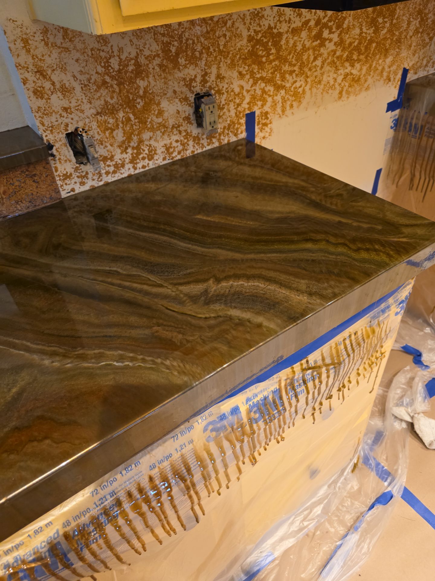 Epoxy countertops by Matt Gifford Painting LLC